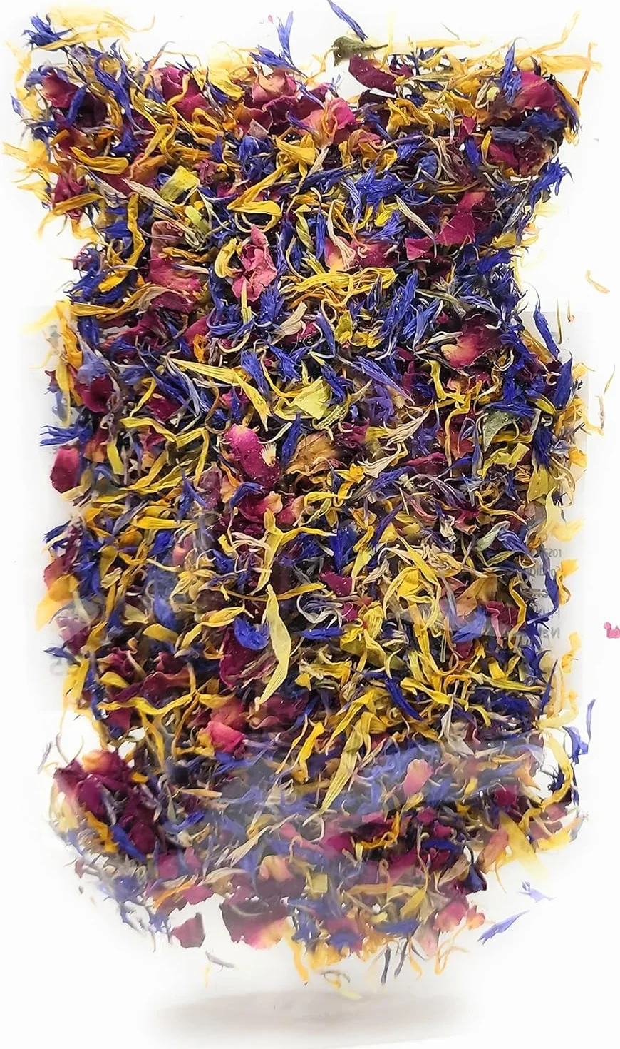 Mezcla De Flores De Primavera Rosa Comestible Aciano Caléndula Grado Culinario 10g