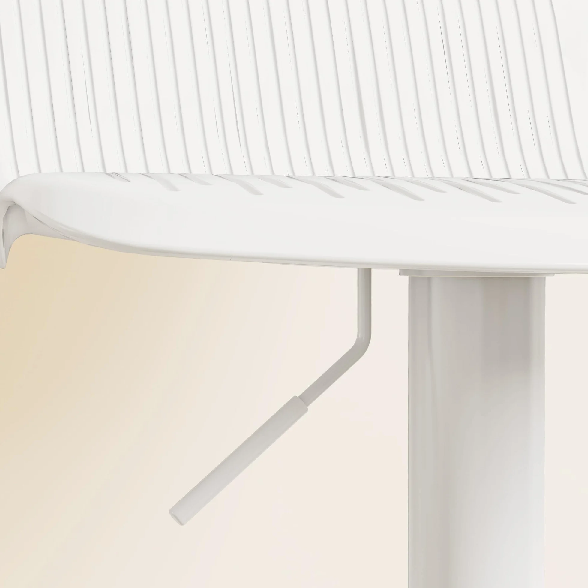 HOMCOM Conjunto de 2 Taburetes Altos de Cocina Sillas Altas Giratorias con Respaldo y Altura Ajustable Carga 120 kg para Bar Salón Comedor Blanco