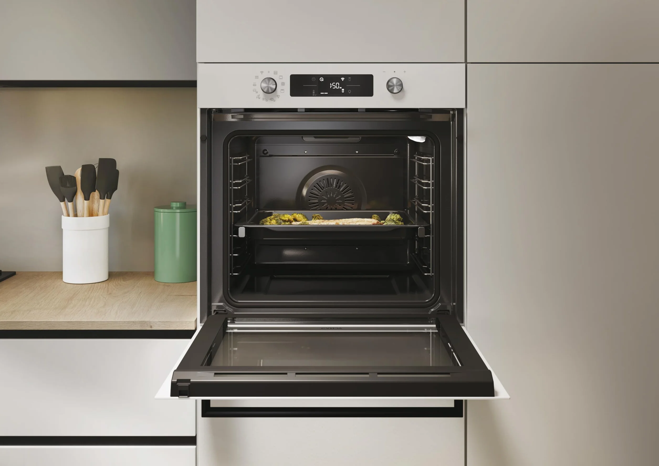 Candy C-Bake 800 CA6 NP5B3EHTW Horno Multifunción 78L WIFI 12 Funciones Blanco