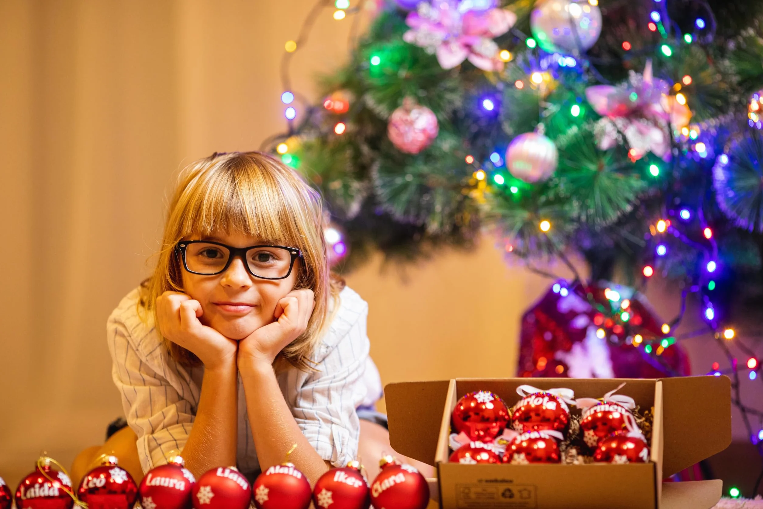Bolas de Navidad personalizadas Olesea para árbol