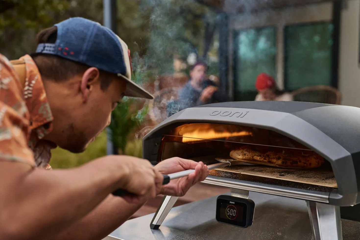 Ooni Koda 2 Pro 18" Horno de Pizza a Gas Negro/Gris Portátil 2 Zonas de Cocción 30 mBar