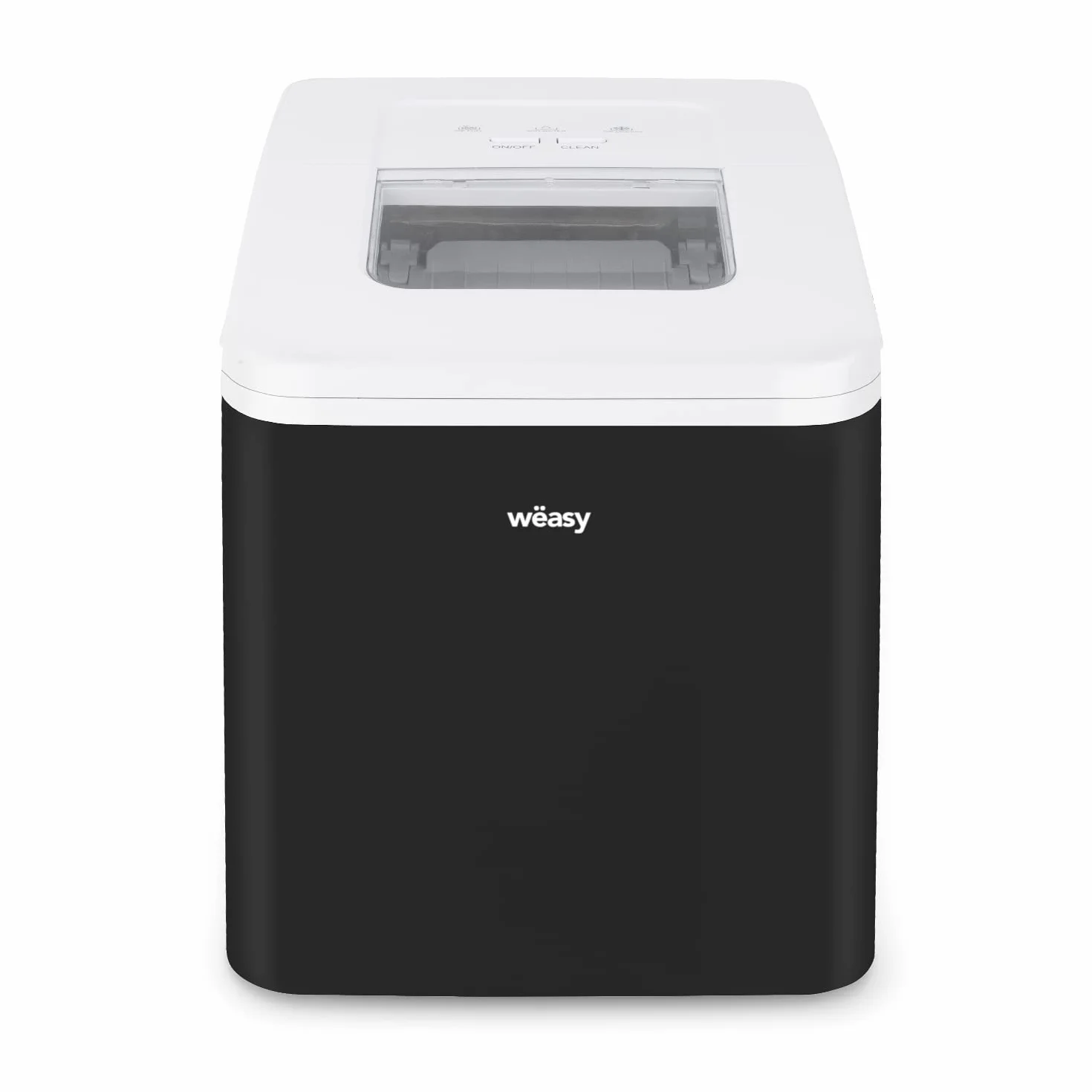 Weasy Máquina para hacer cubitos de hielo KW12, 120 W, bandeja extraíble, 12kg de hielo al día