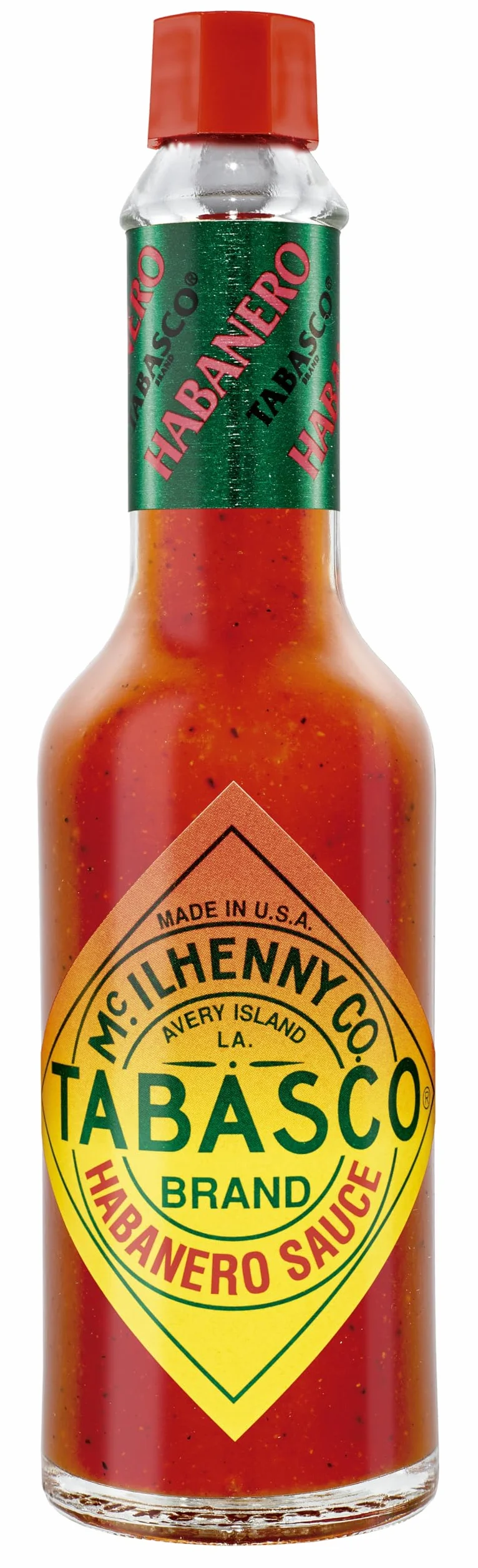 Tabasco Habanero Salsa Picante Sabor Fuerte 60 ml