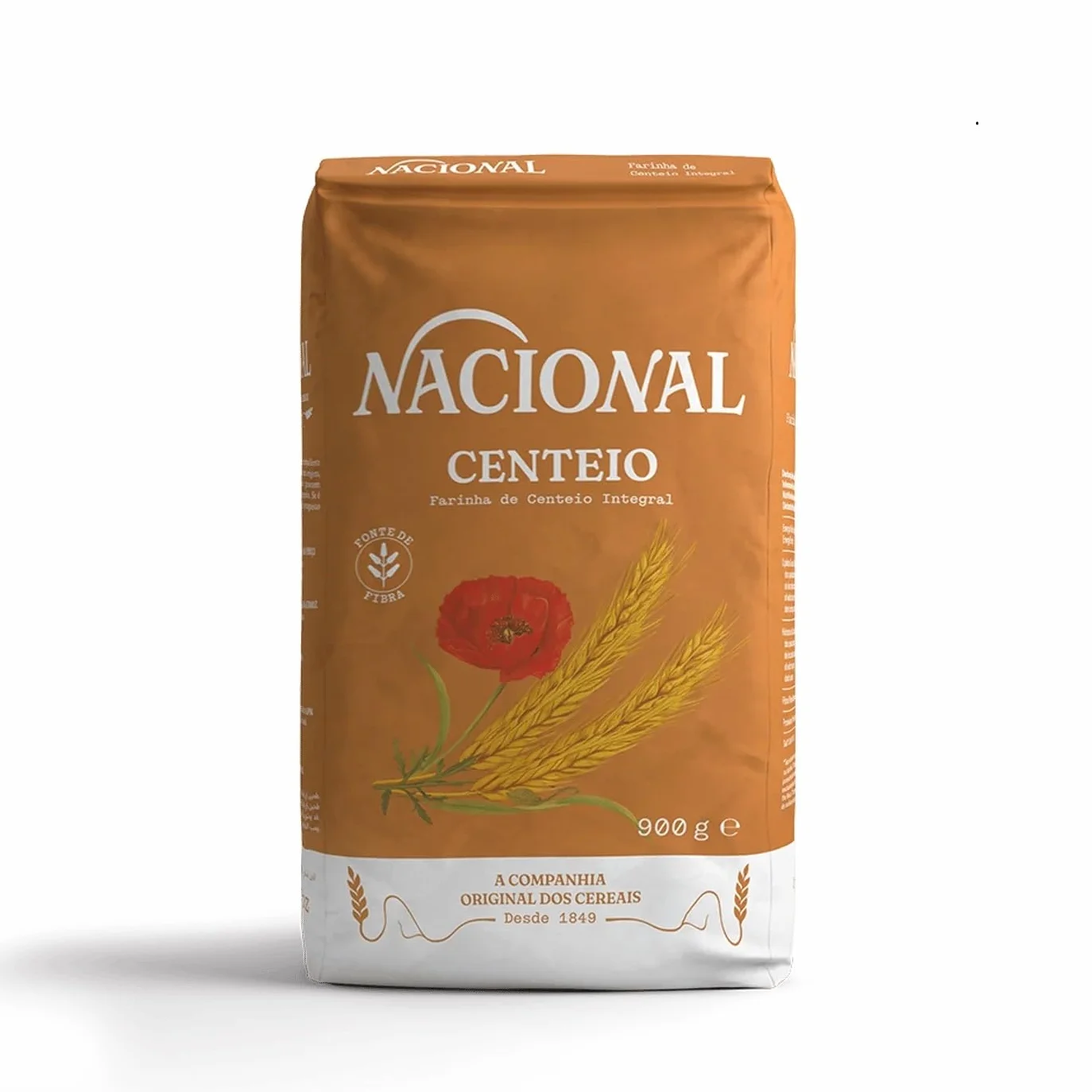 Farinha de Centeio Integral 900G Nacional desde 1849