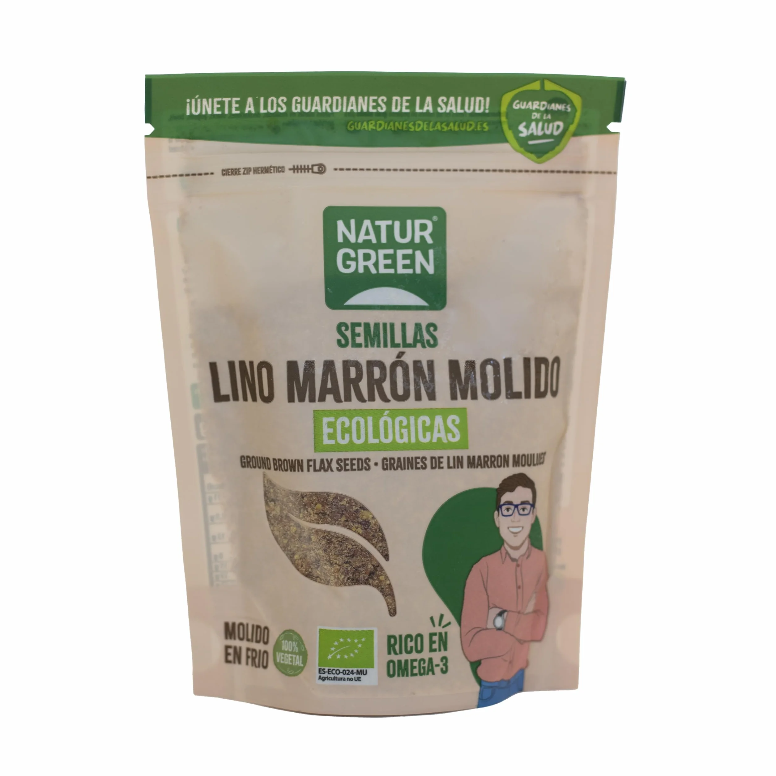 NaturGreen Semillas Lino Marrón Molido Bio 150 g