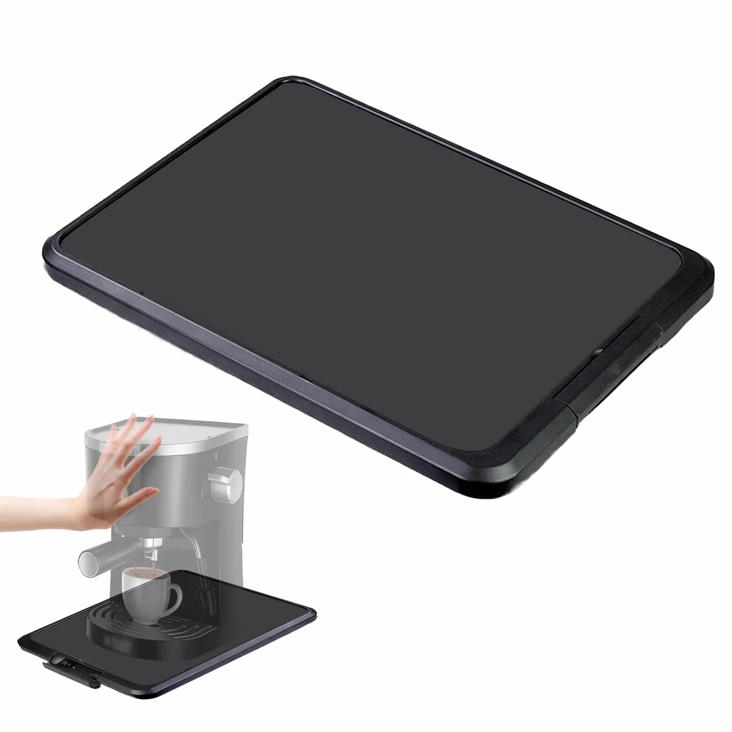 Bandeja Deslizante para Electrodomésticos con Ruedas 41x30cm Base Extensible Organizador Móvil