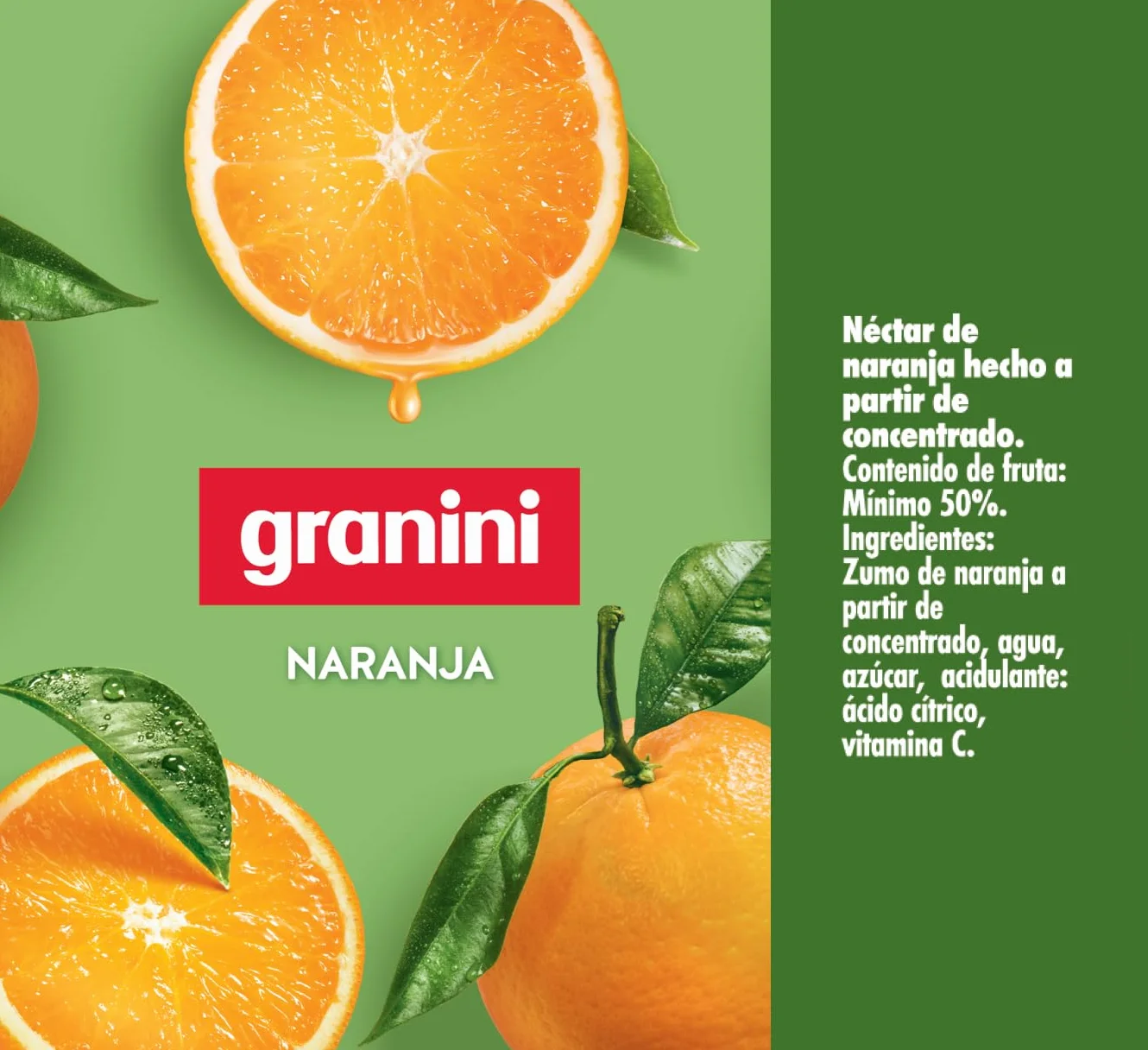 Granini Néctar de Naranja 10 Packs de 3 x 0,20L
