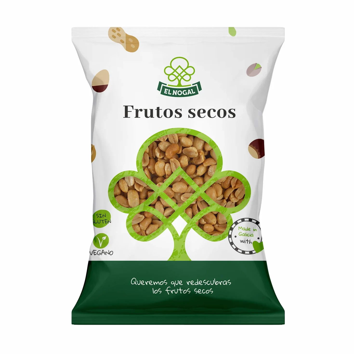 El Nogal Cacahuete Repelado Salado Bolsa