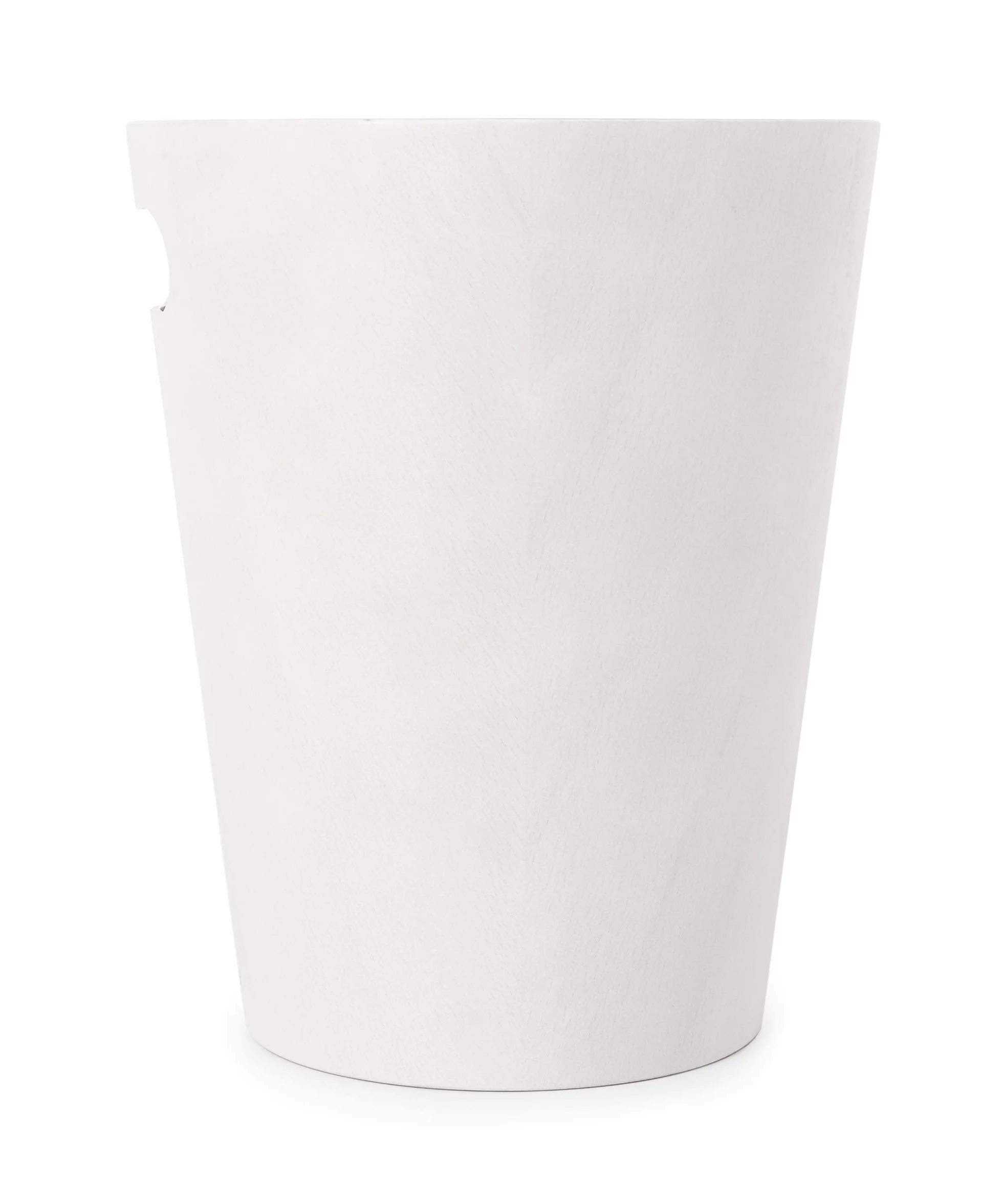 Umbra Woodrow Cesto de basura, con capacidad de 7.5 l, Blanco/Natural