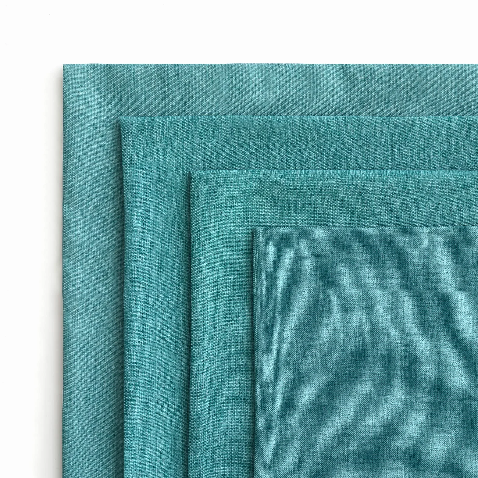 MIULEE Funda de Cojines Exterior Impermeable 45x45cm 4 Piezas Azul Claro