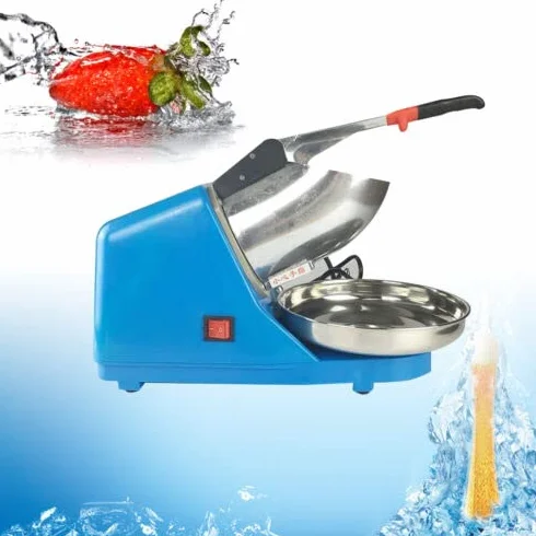 Picadora de Hielo Eléctrica 220V 300W Trituradora Profesional para Batidos de Cócteles y Bebidas