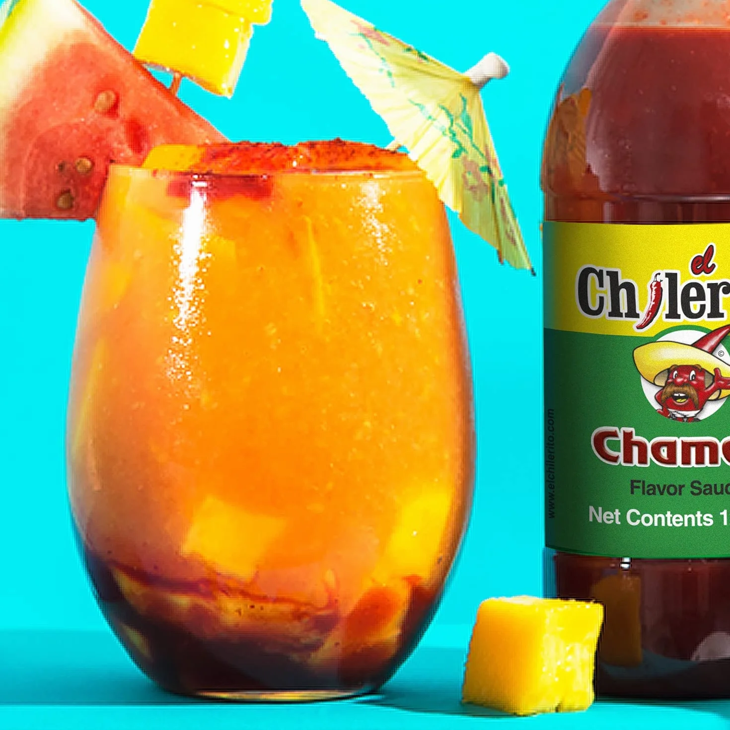 El Chilerito Salsa Chamoy 355 ml Pack de 2