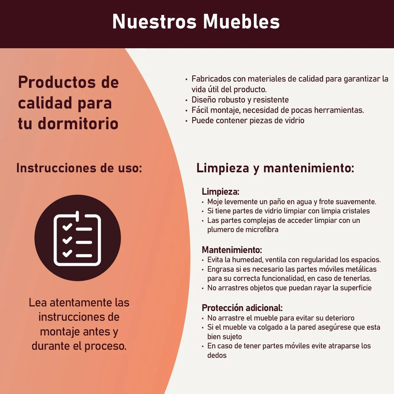 amuéblate Online - Pack Dormitorio Matrimonio Completo Nordik con Cabecero + 2 Mesitas de Noche + Sinfonier | Color Roble Miel
