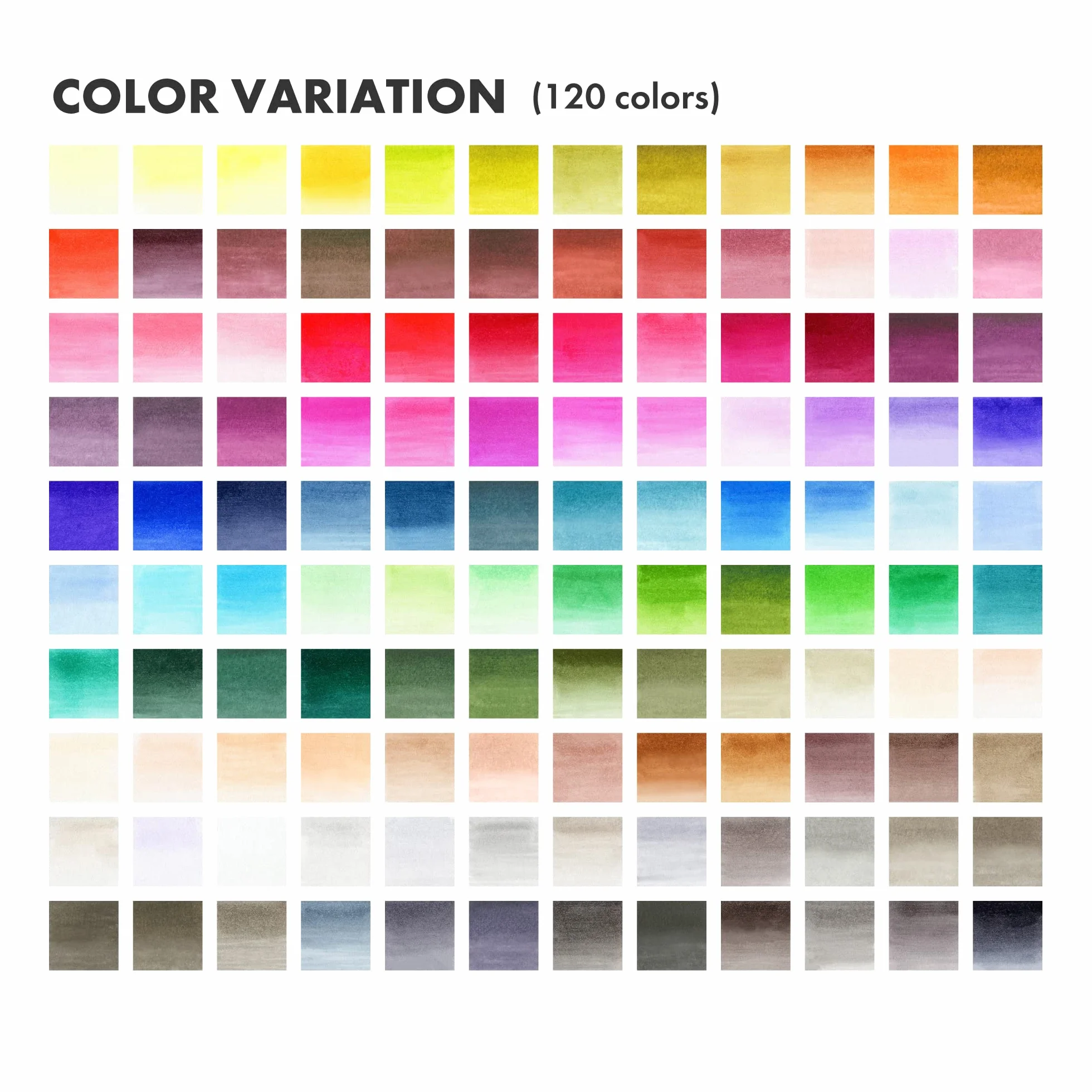 Kuretake ZIG Clean Color Real Brush (120 Colors)