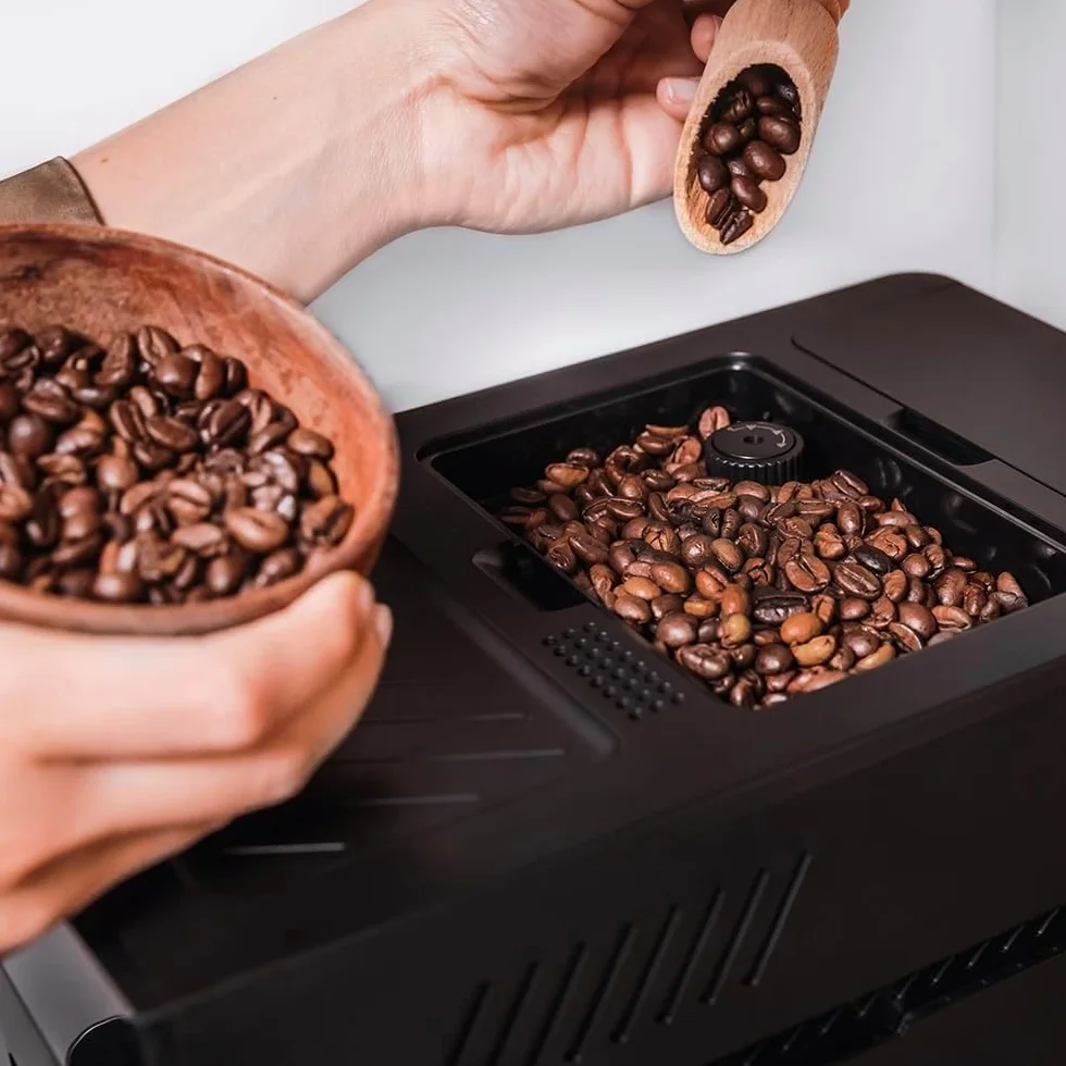 Cecotec Cafetera Superautomática Compacta Cumbia Cremmaet Compact. 1350 W, 19 Bares y Sistema Thermoblock, Depósito 1,1 L de Agua y 150 gr de Café, Plug&Play, Limpieza Automática