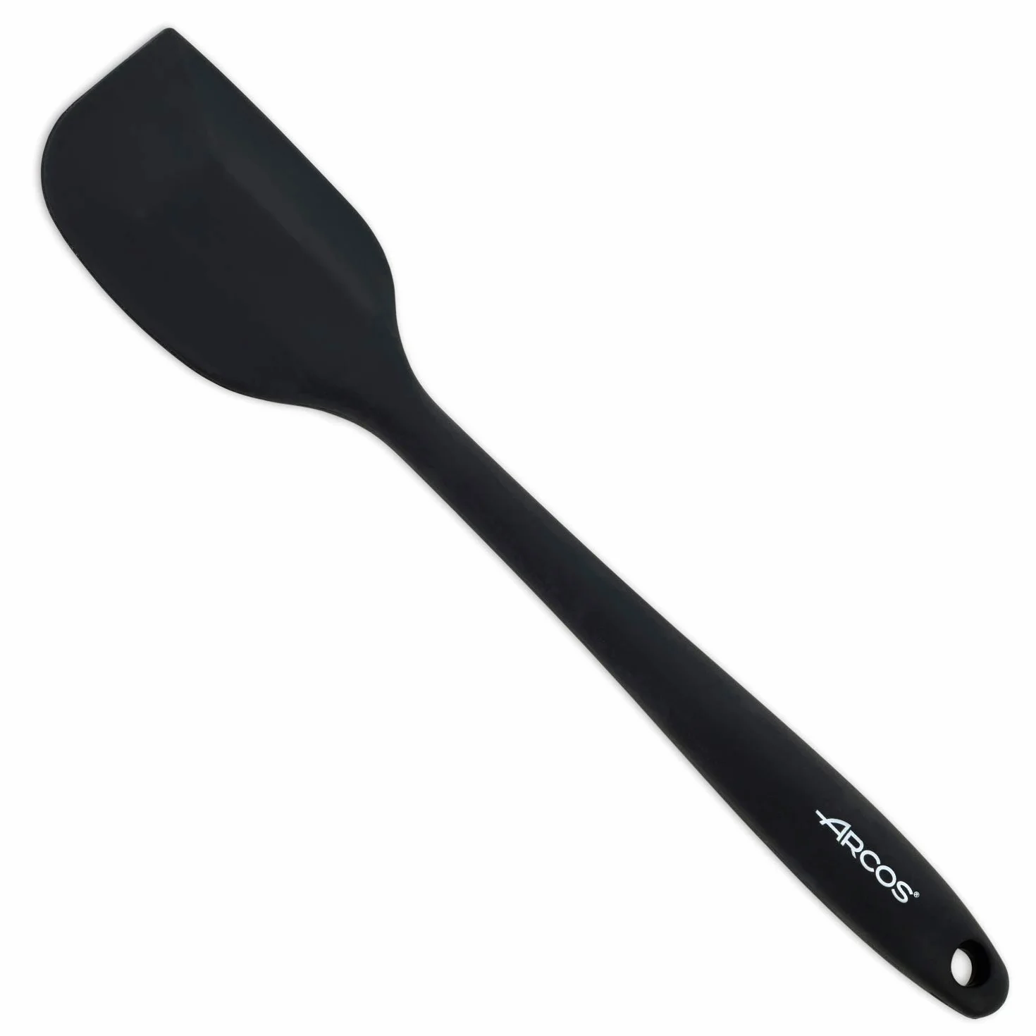 ARCOS Espátula de Silicona Plana 280 mm Profesional Negro