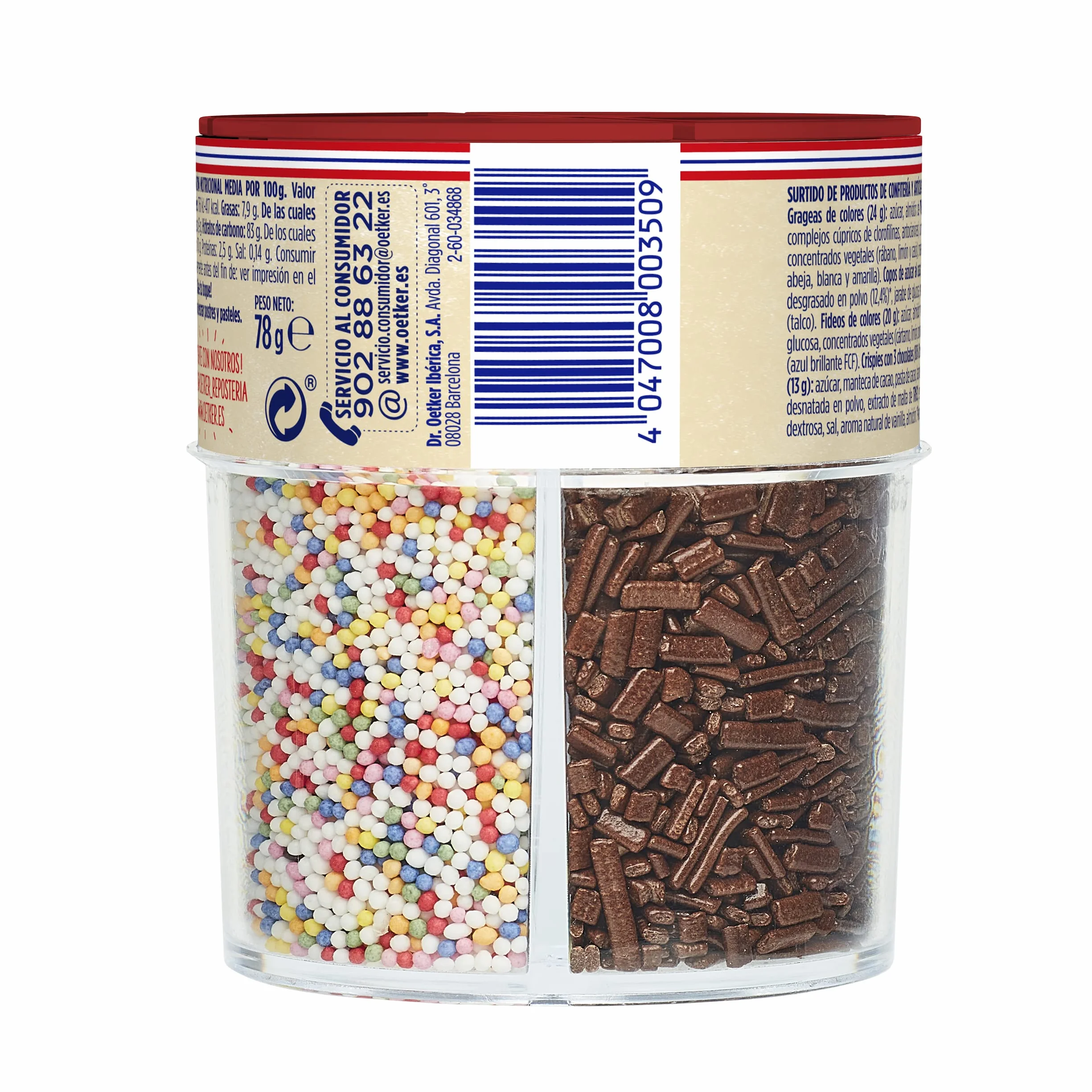 Dr. Oetker Decomagia Fantasia Grageas De Colores 78g