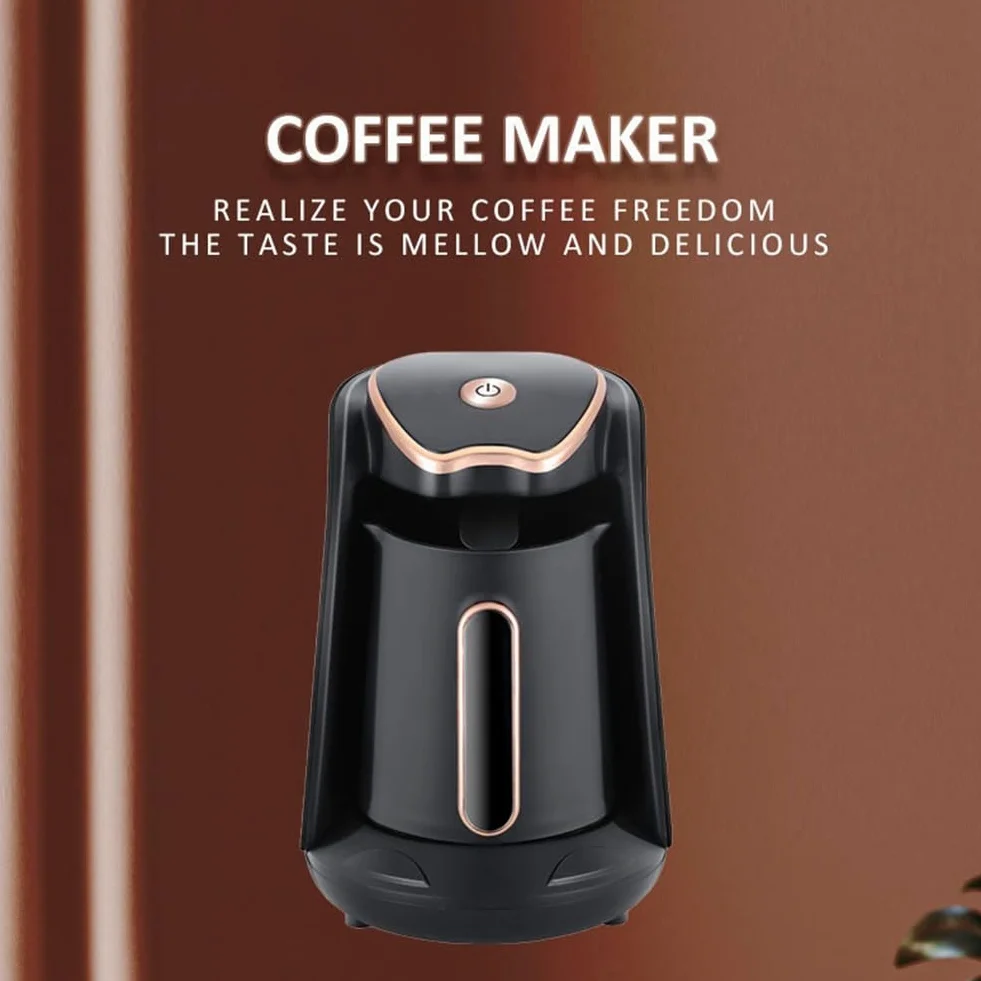 Cafetera Eléctrica Turca 600 W, Automática con Enchufe UE