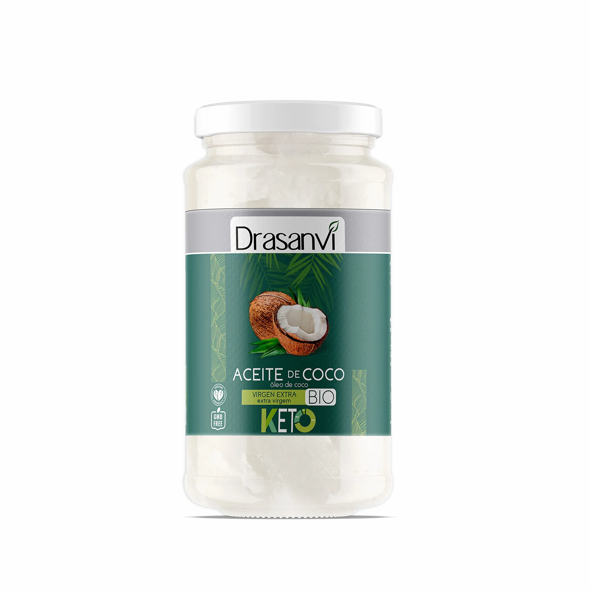 DRASANVI ACEITE DE COCO VIRGEN EXTRA KETO BIO 500ml