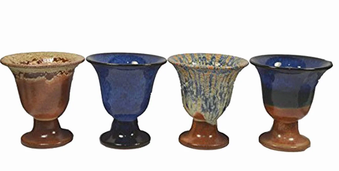 Juego de 4 vasos de Pitágoras, juego de cuatro tazas de justicia de Pitágoras
