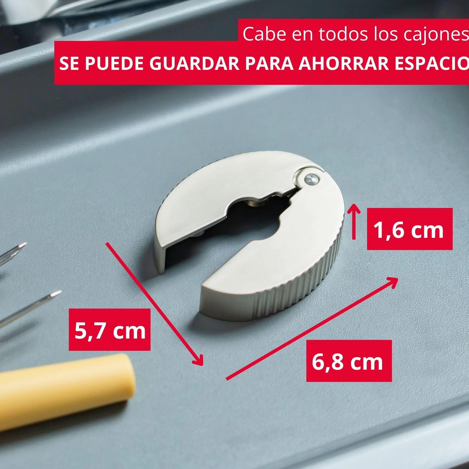 Westmark Cortador de cápsulas, Monopol Edition, Zinc fundido a presión, Mondo, Acabado satinado, 62963380