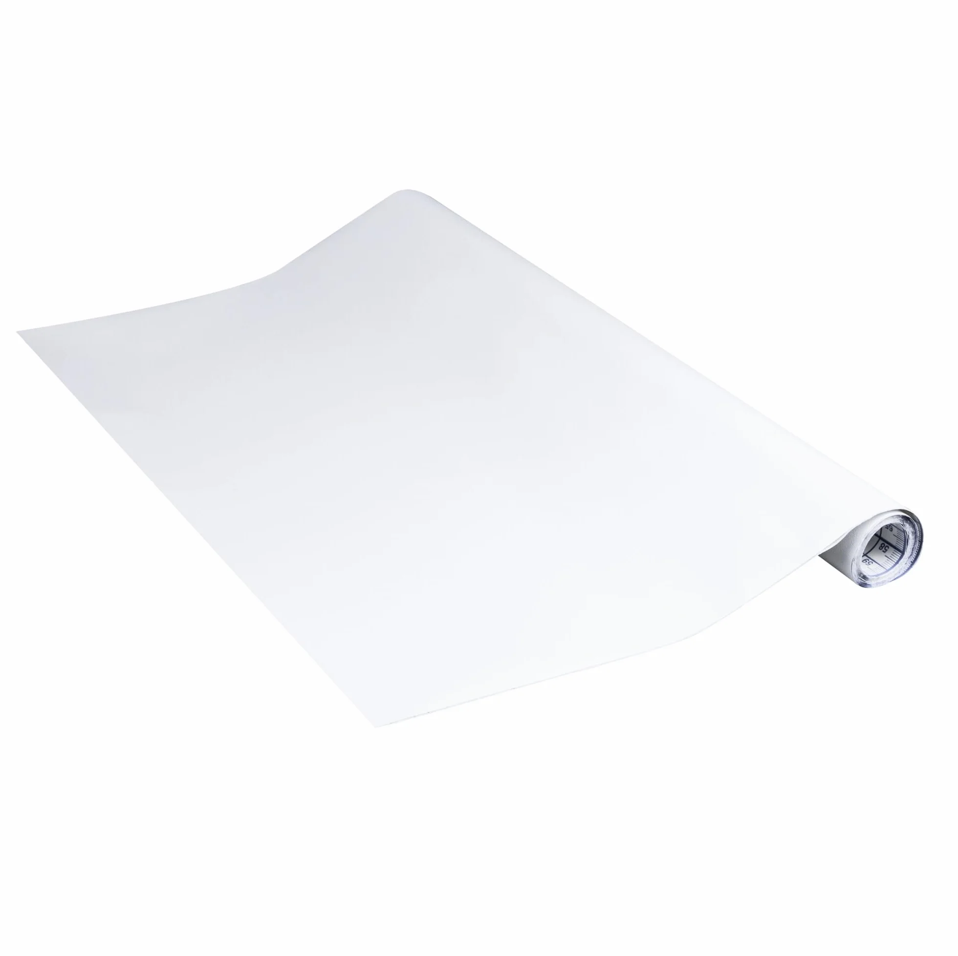 Venilia Lámina adhesiva, Mate Blanco, 45cm x 2m, Espesor 160μ, Vinilo autoadhesivo para muebles o cocina, decorativas papel pintado pared, PVC sin ftalatos, Fabricado en UE