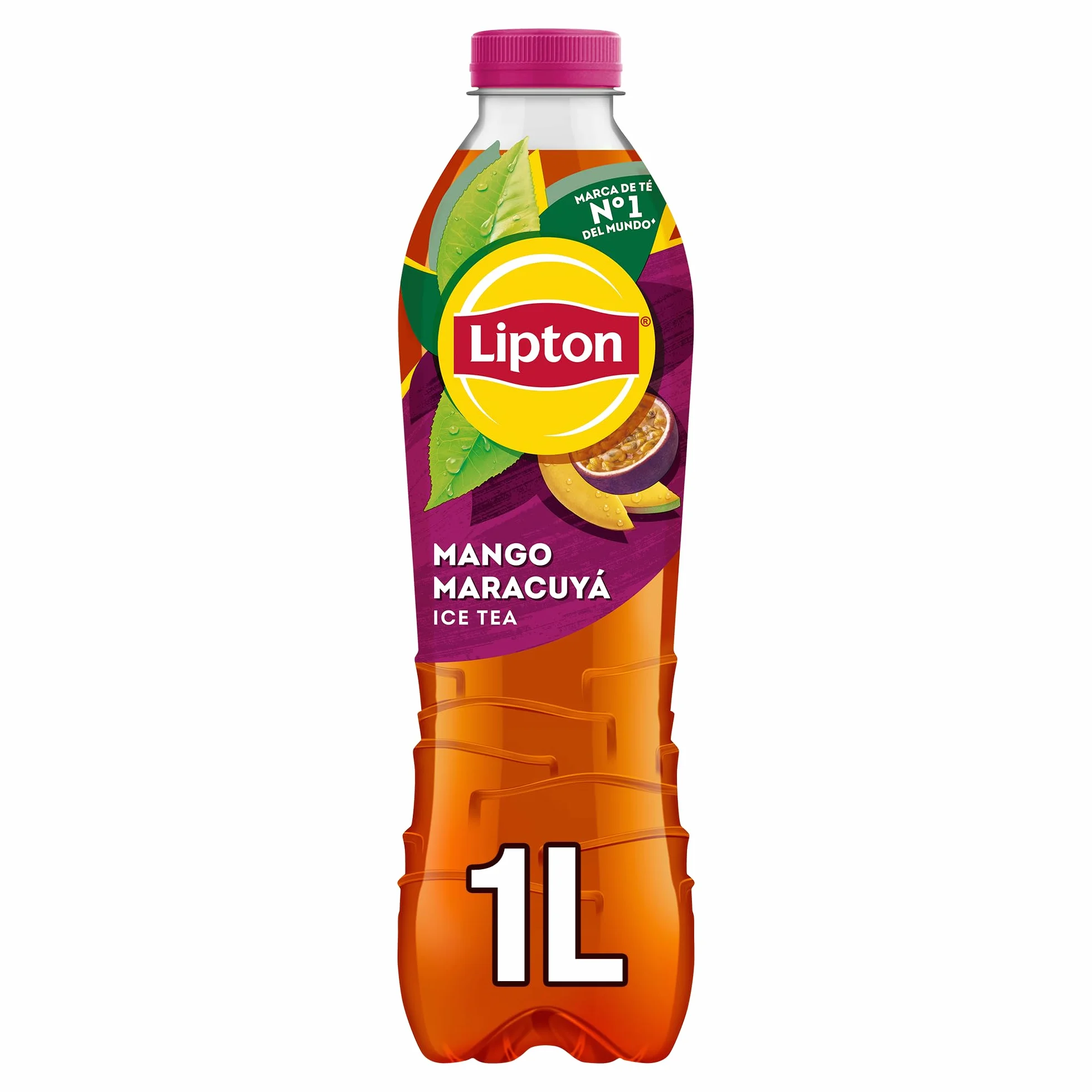 Lipton Té helado sabor mango maracuyá 1 litro