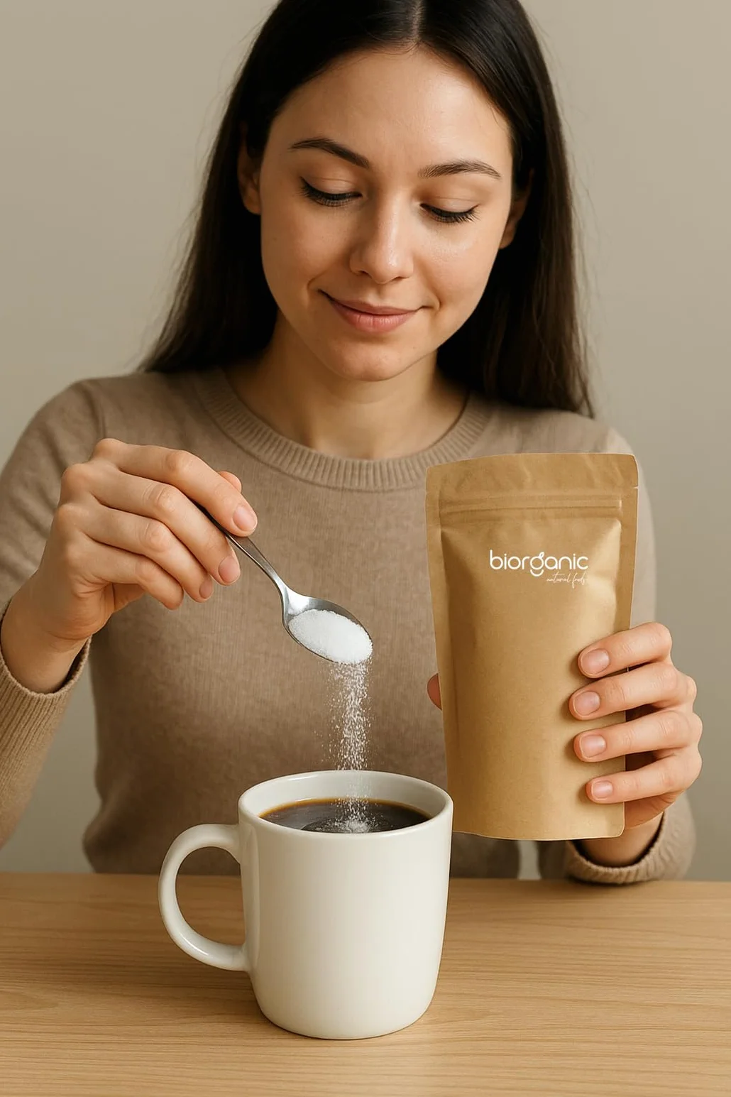 Eritritol 1 Kg 100% Natural Edulcorante Cero Calorías Dieta Keto Granulado