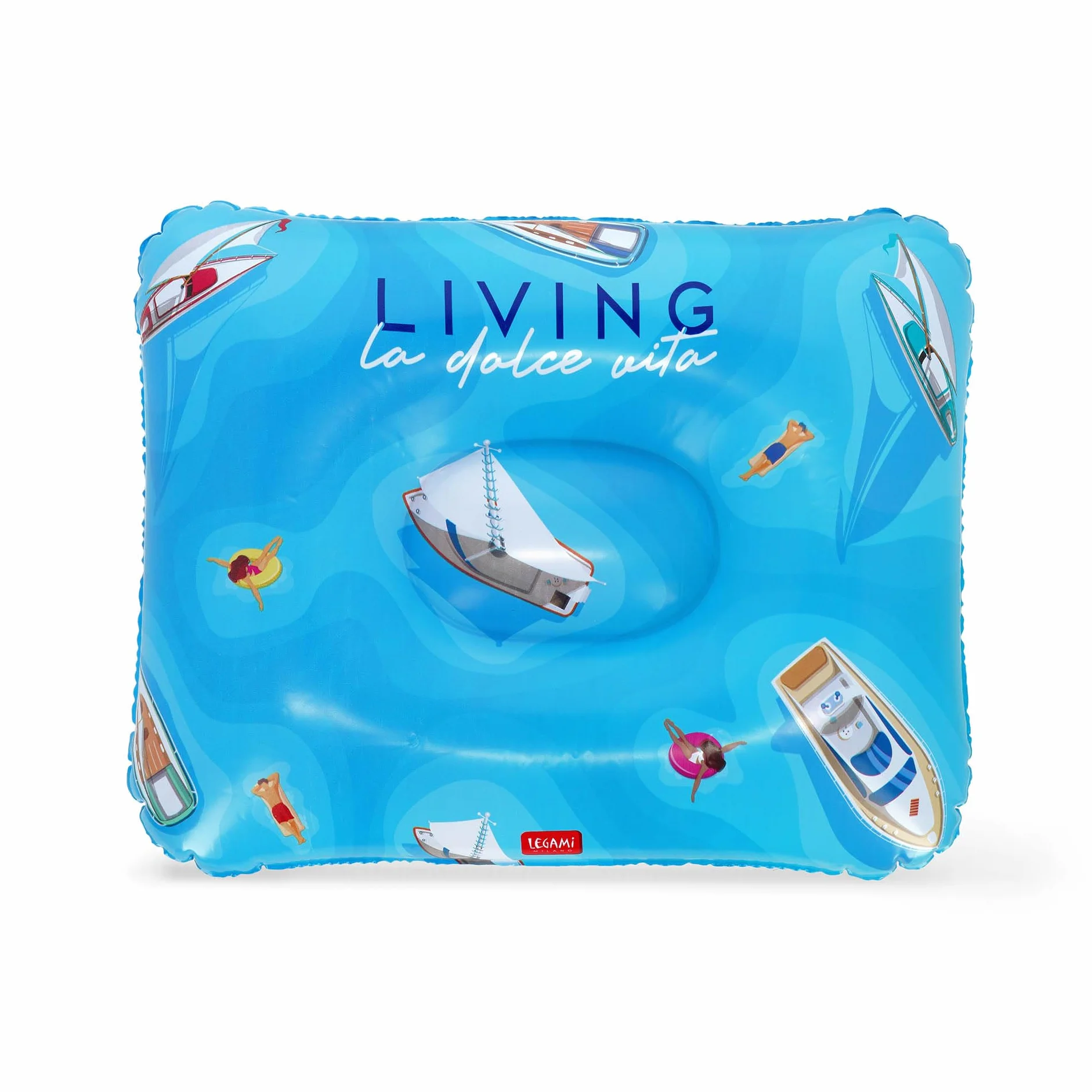 Legami Cojín Hinchable de Playa Ultraligero 40 cm