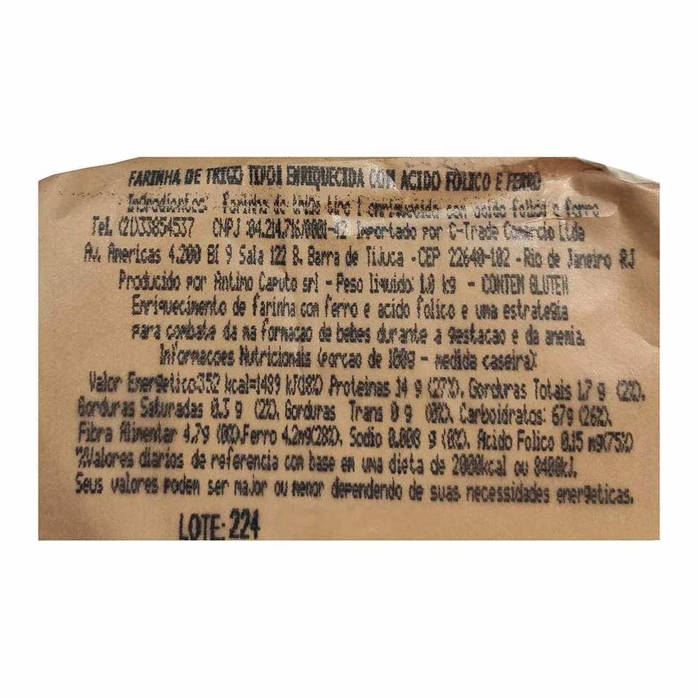 Molino Caputo Harina de Grano Tierno Tipo 1 1 kg