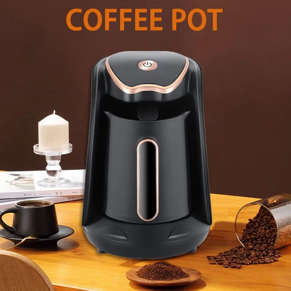 Cafetera Eléctrica Turca 600 W, Automática con Enchufe UE