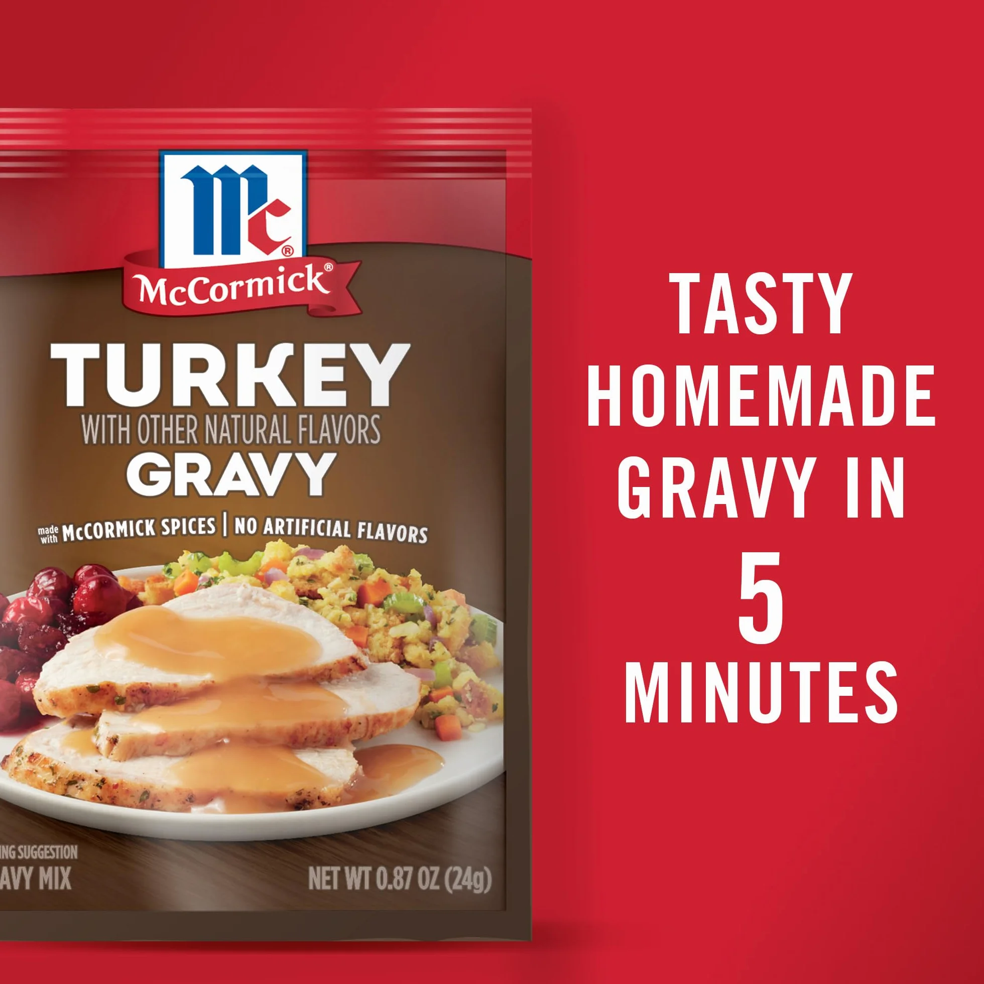 McCormick Turkey Gravy Mix 0.87 oz
