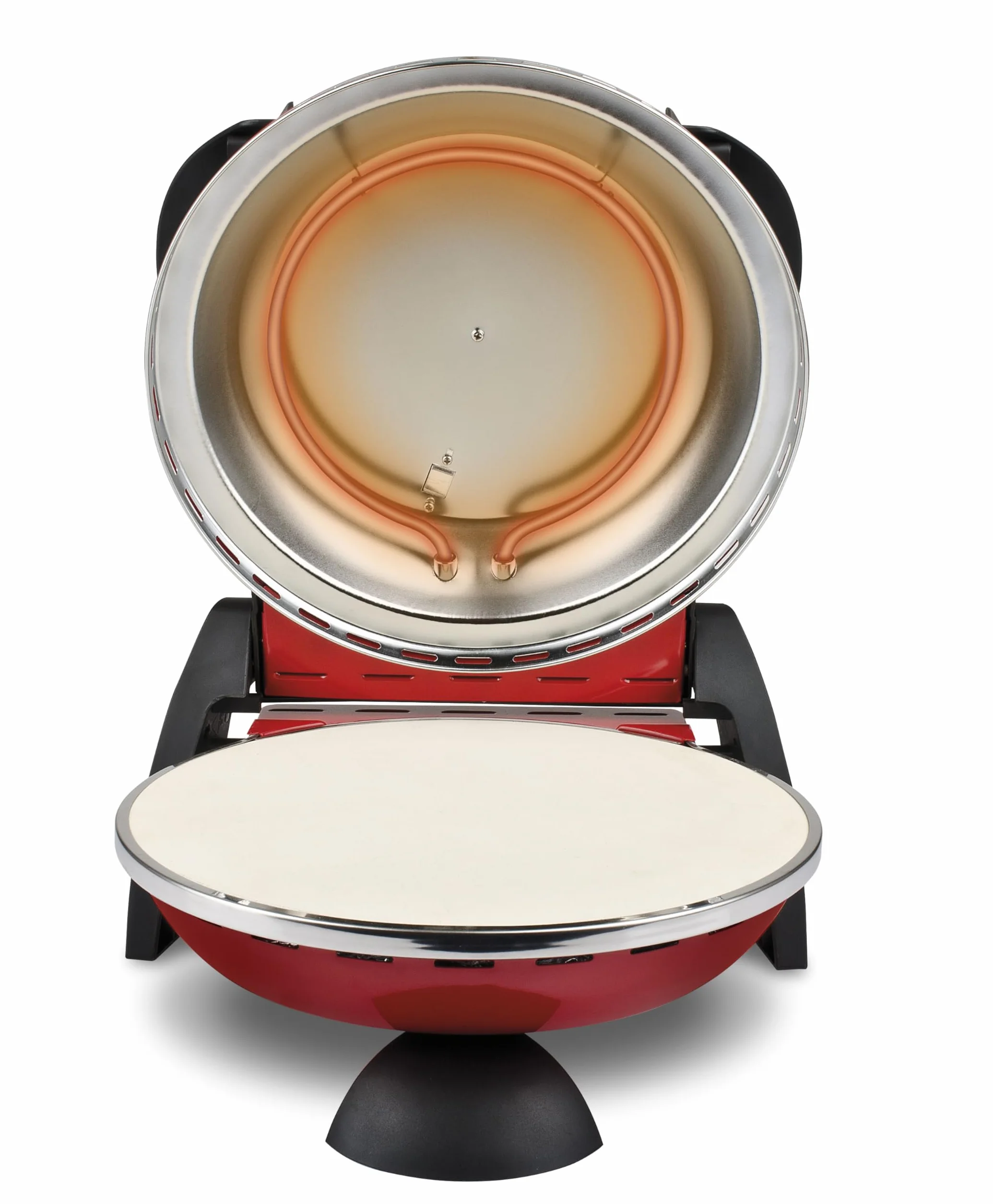 G3 Ferrari G10006 Pizza Express Delizia Horno Pizza 1200 W 400 °C Doble Resistencia Rojo