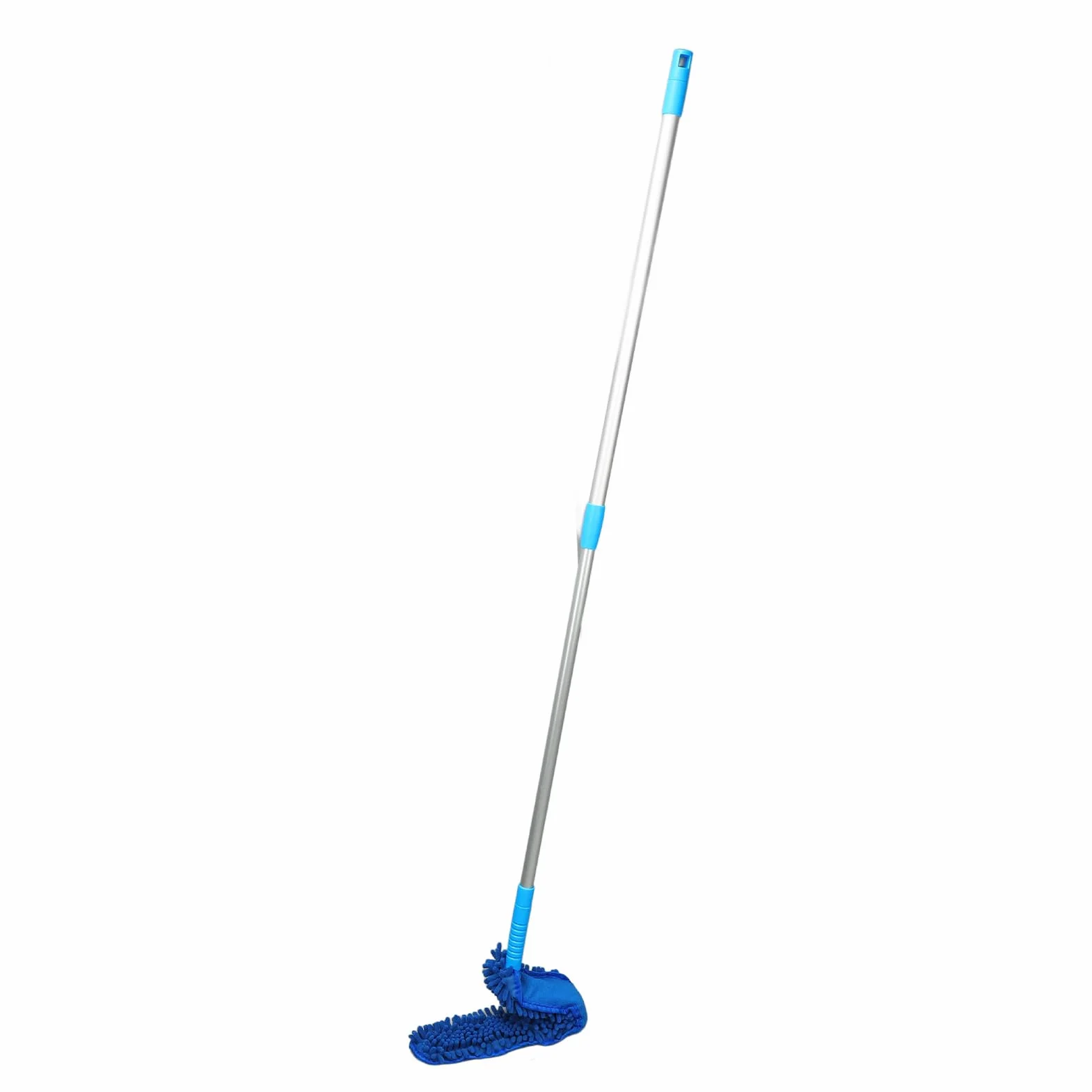 Plumero para Ventilador de Techo Extensible de Largo Alcance de 56 Pulgadas, Cabezal de Chenilla, Trapeador de Microfibra Reutilizable para Aspas de Ventilador, Paredes, Pisos