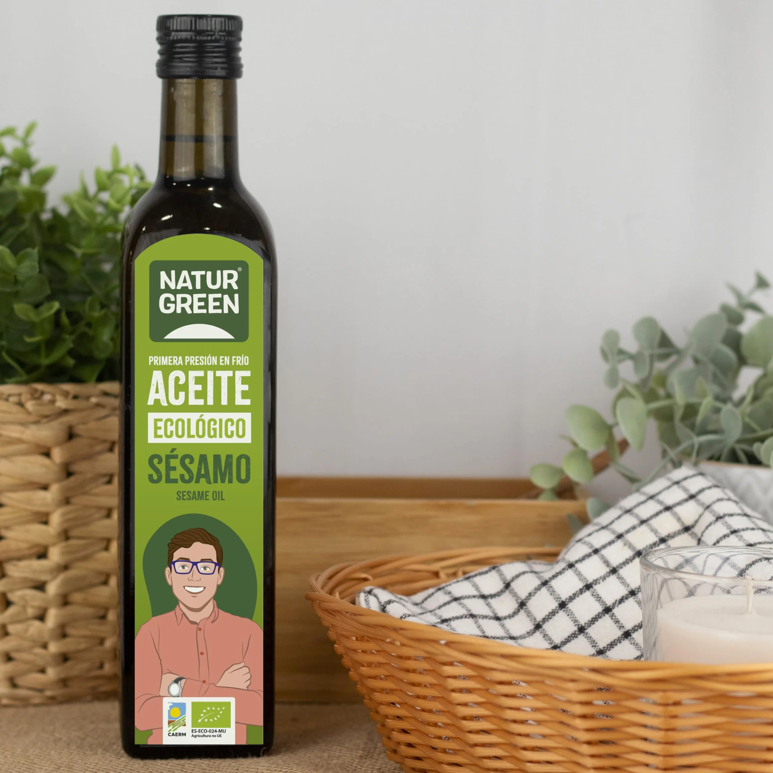 NaturGreen Aceite de Sésamo Bio 500ml