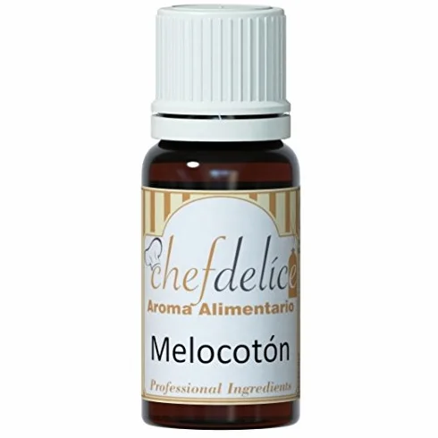 CHEFDELICE AROMA MELOCOTÓN, 10 ML