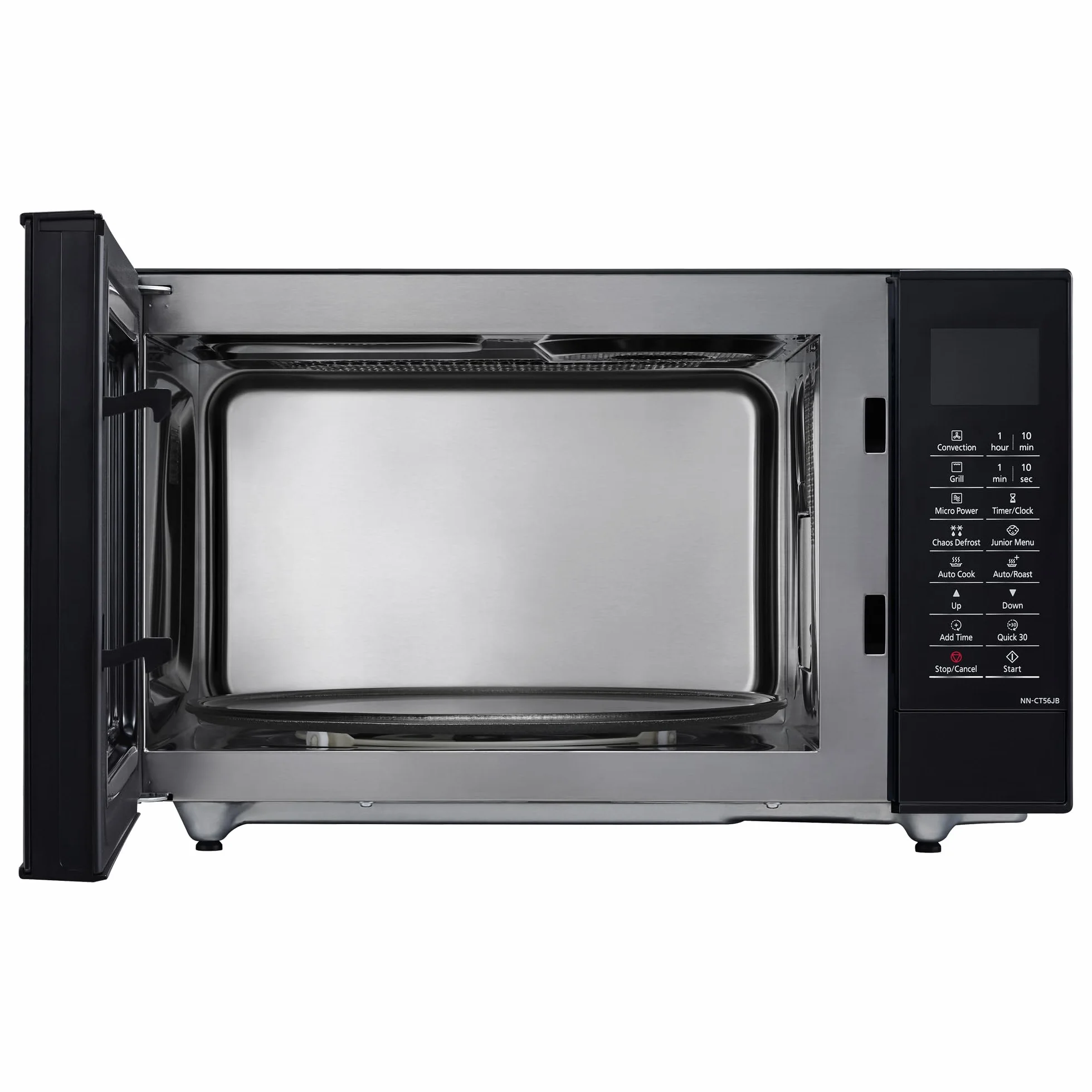 Panasonic NN-CT56JBBPQ Slimline - Microondas, color negro