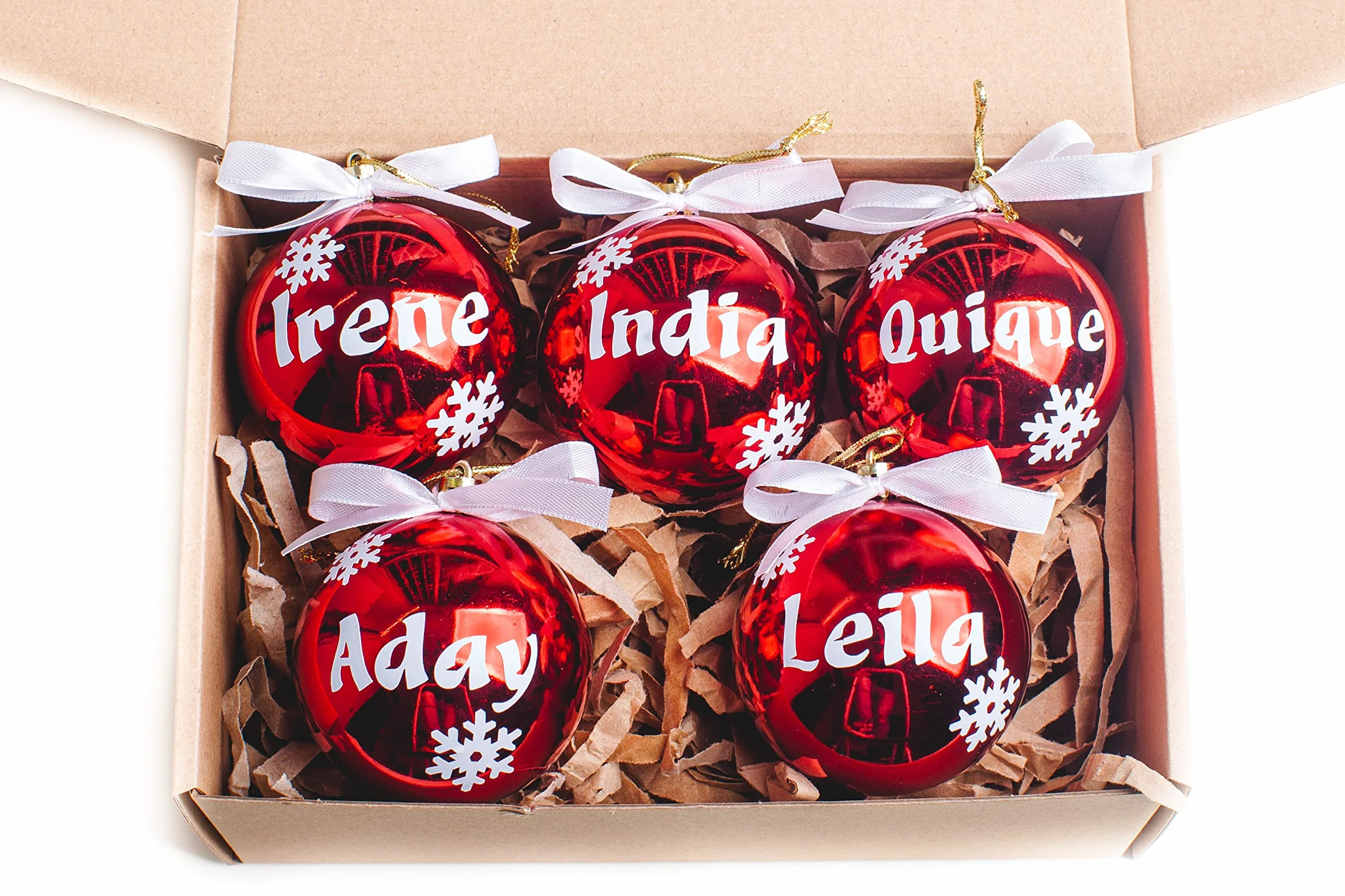Bolas de Navidad personalizadas Olesea para árbol