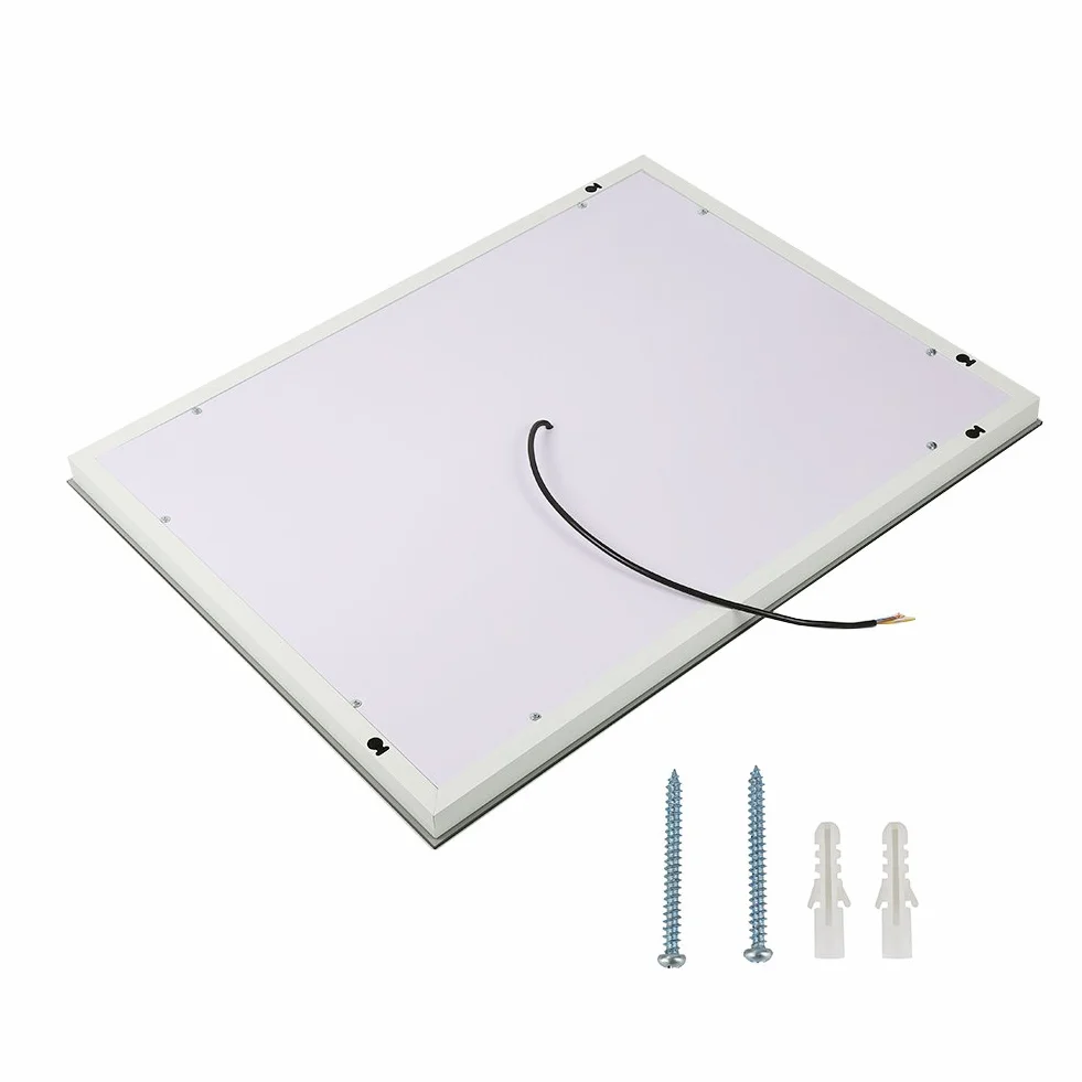 60 x 80 cm Espejo de baño iluminado LED montado en la pared Espejo de luz LED (60x80cm)