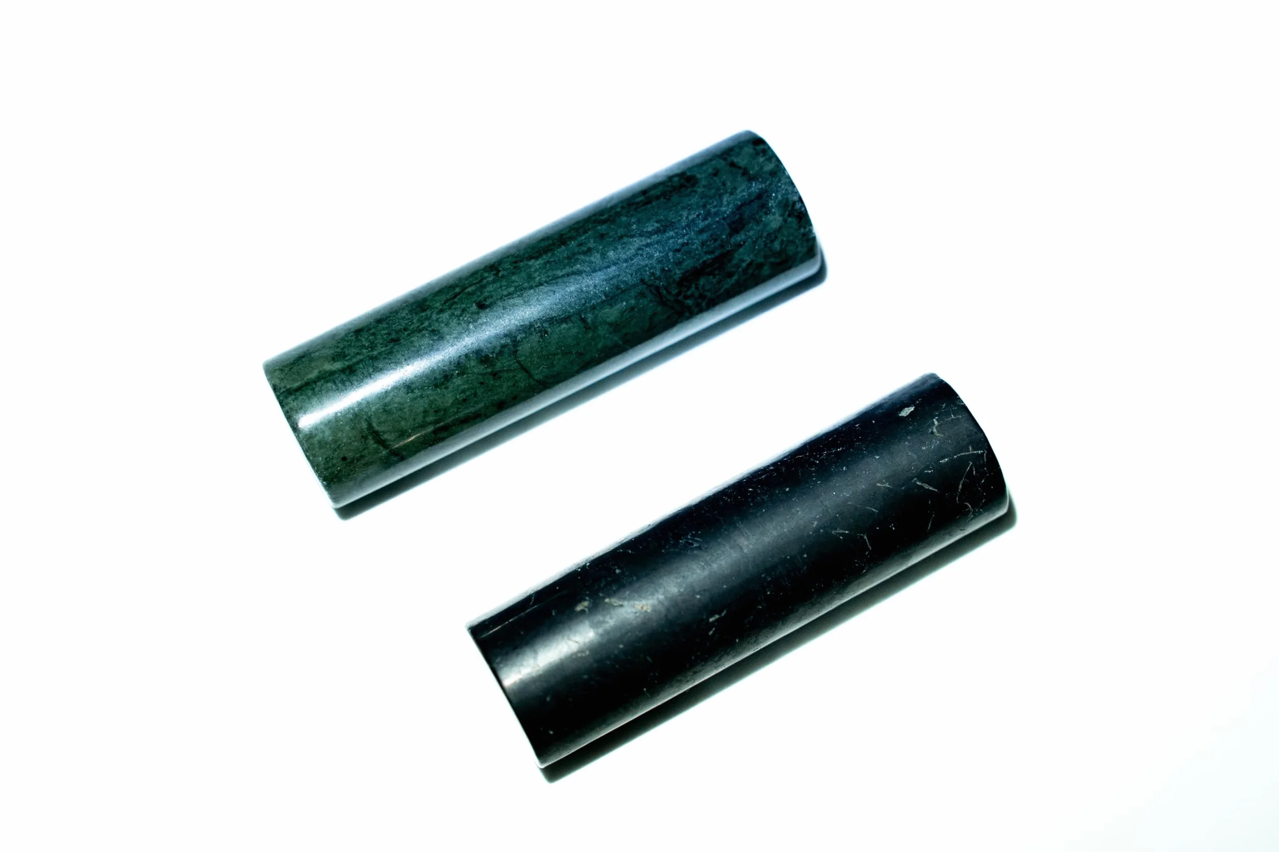 Igox Shungite y serpentina cilindro armonizador piedra shungite armonizador