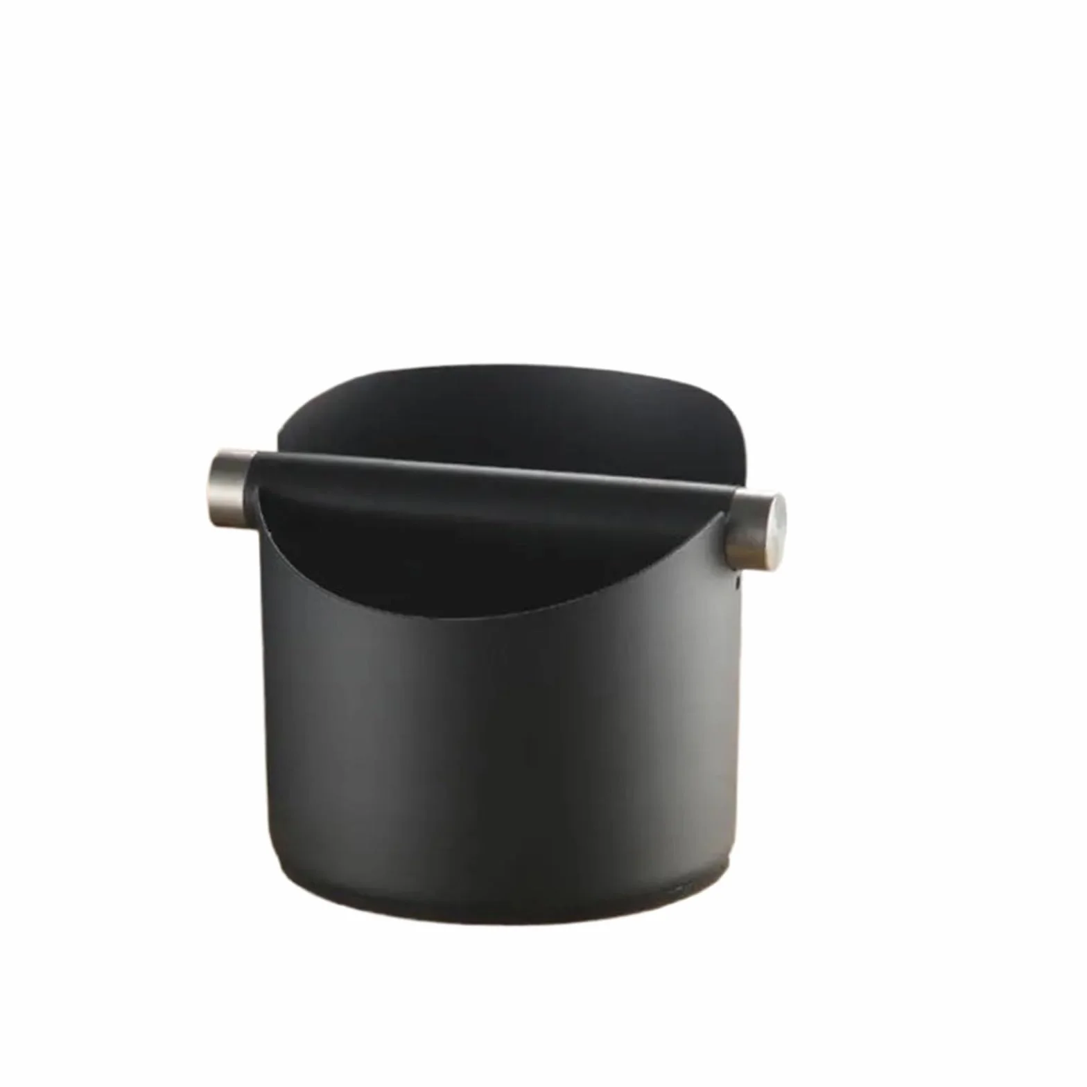 Caja De Golpe Café Herramientas Volcado Estilo Barista Para Café | Contenedor for accesorios de máquinas de oficina, cocina y hogar(Black L)