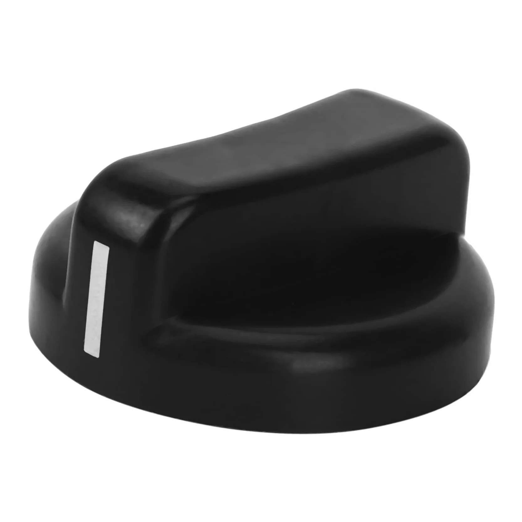 Cocina de gas Perillas de control Negro Plastico 6 PCS