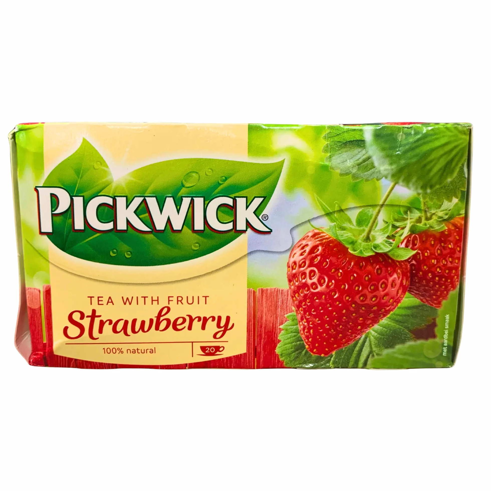 Pickwick Té de frutas y fresas 20 piezas 30 g