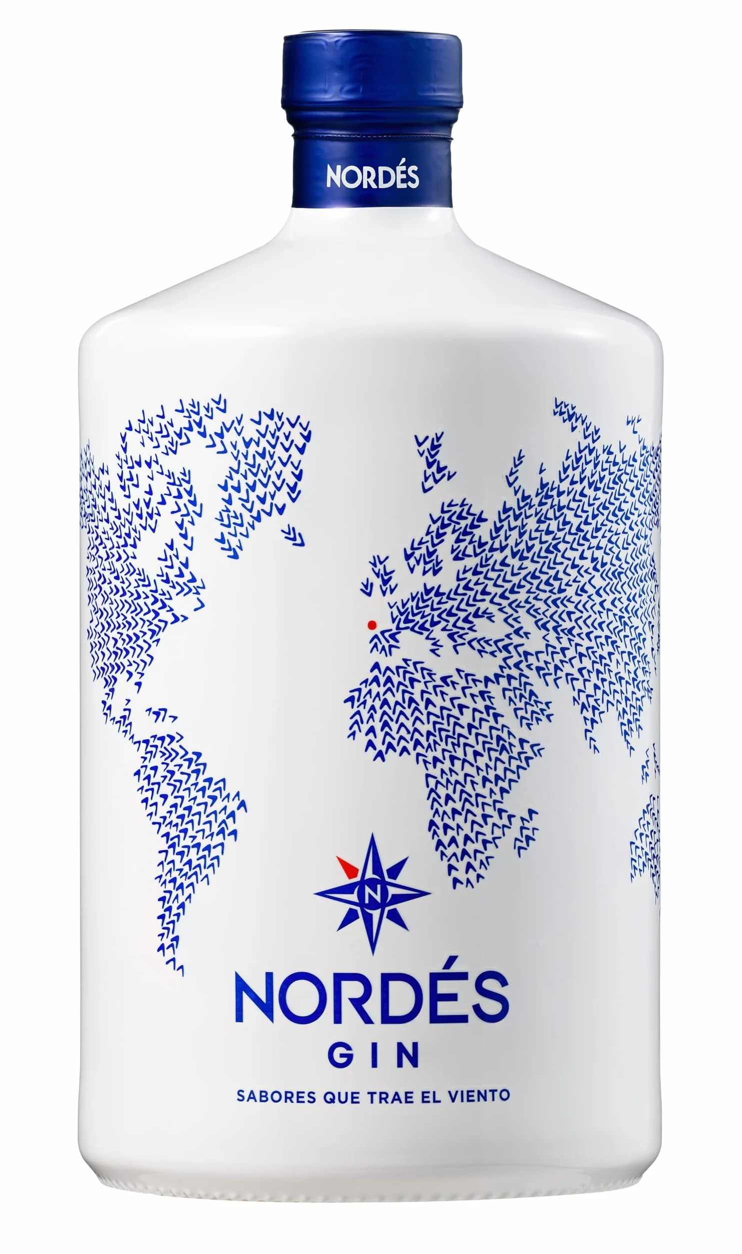 Nordés Ginebra Premium de Origen Gallego 1L 11 botánicos Regalo