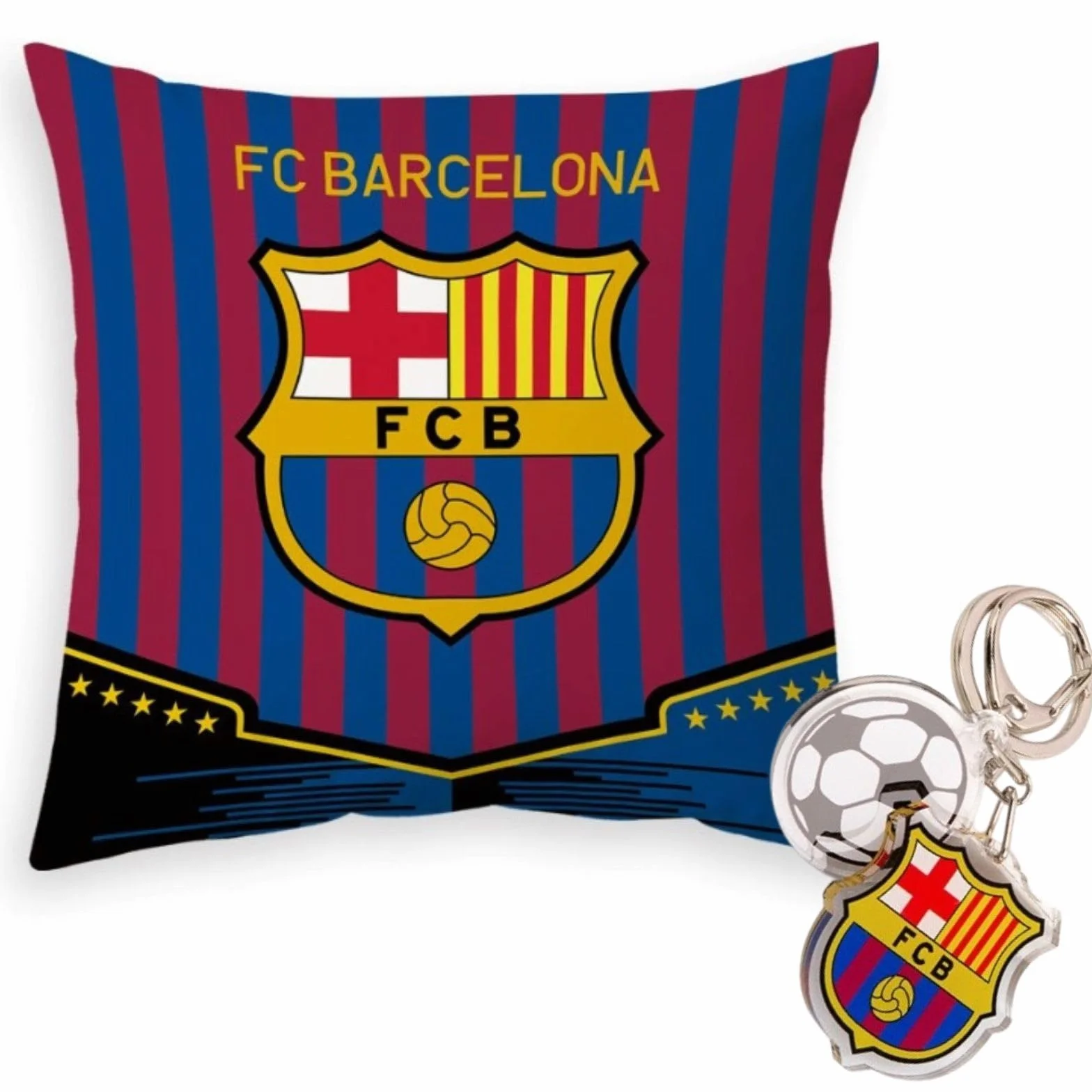 Cojín de 45x45cm de Clubs Deportivos (Barcelona)
