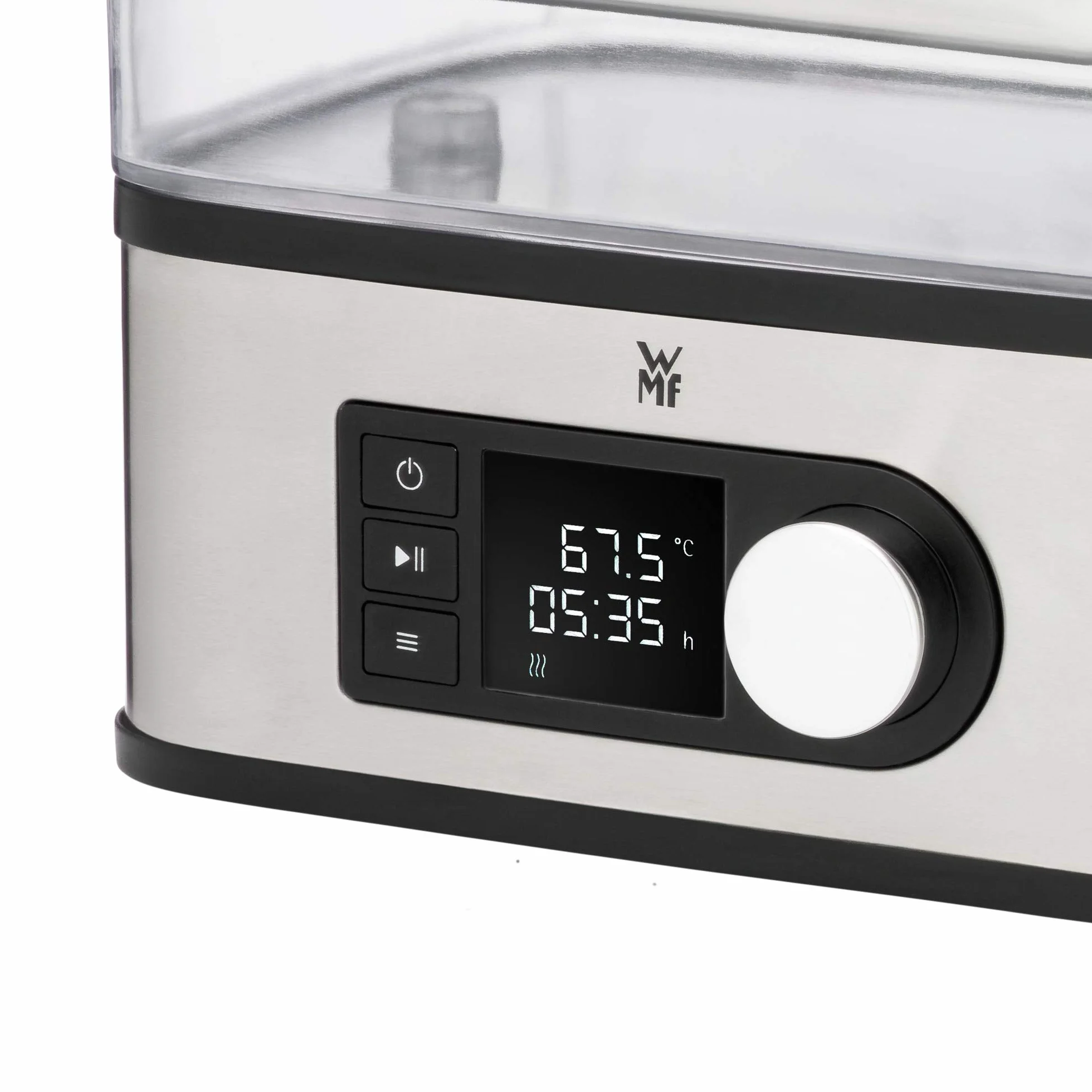 WMF Lono - Cocedora al vacio baja temperatura (entre 35º y 90º), 2 en 1, cocina al vacío y olla de cocion lenta, cocina profesional, tanque 6 l de TRITAN libre de BPA