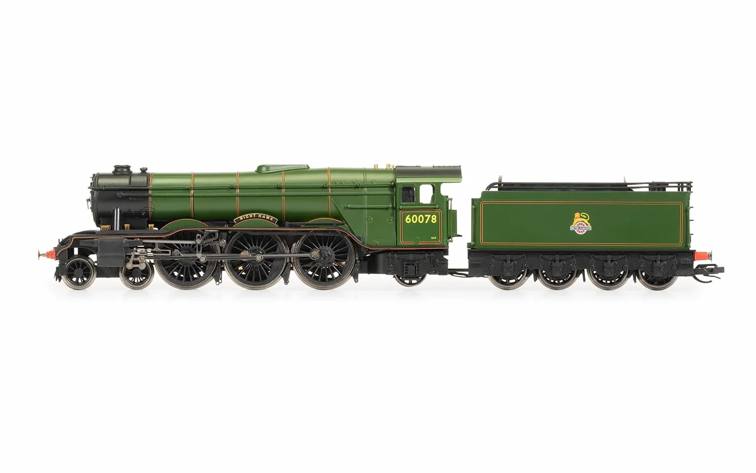 Hornby TT:120 Maqueta de Ferrocarril TT3005M BR Clase A3 4-6-2 60078 'Night Hawk', Locomotoras Era 4
