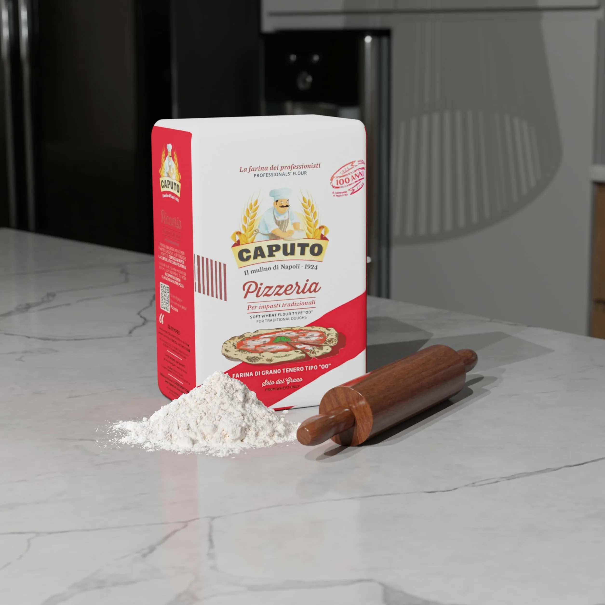 Caputo Pizzeria Harina Italiana Para Pizza Napolitana 1 Kg
