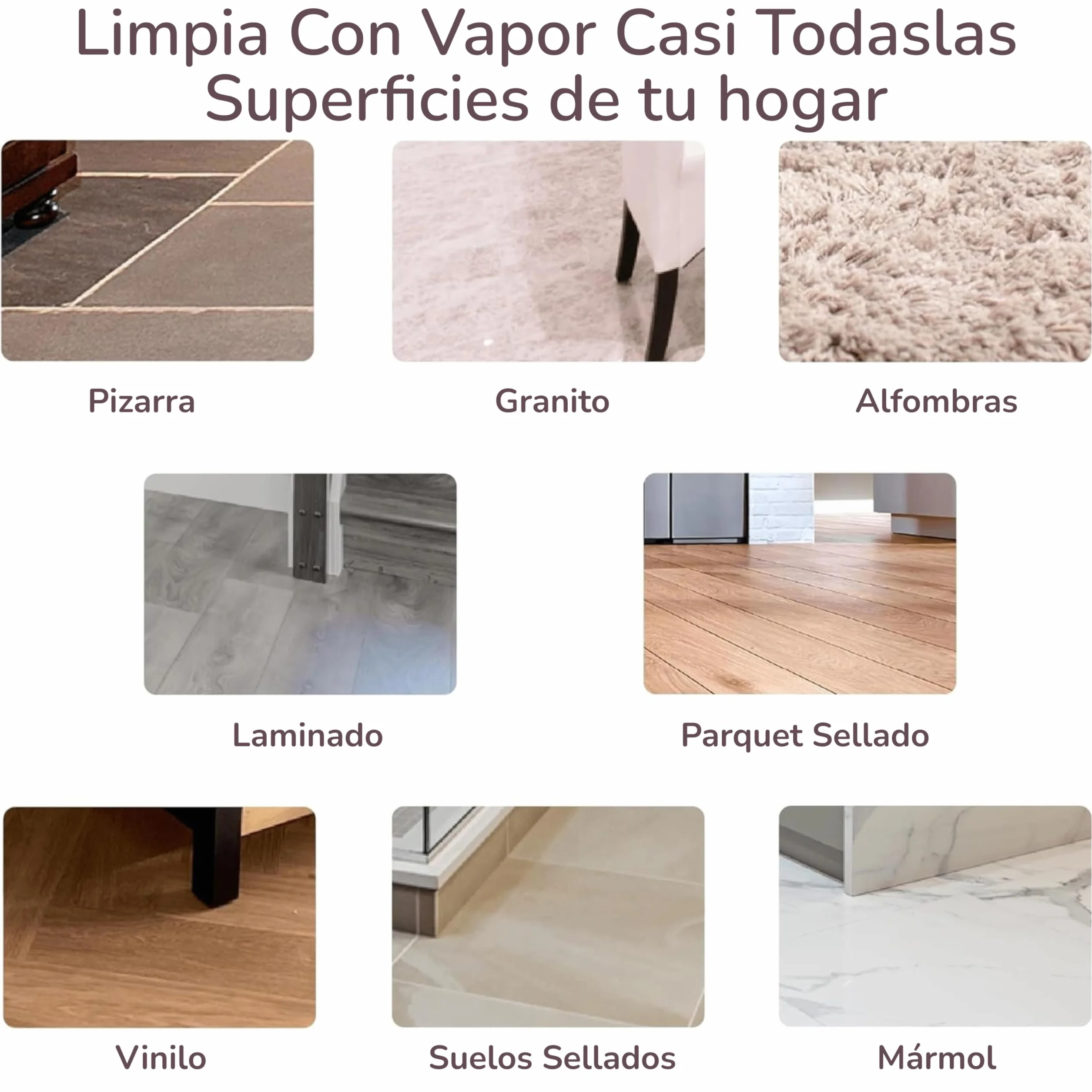 H2O X5+ Mopa A Vapor Y Limpiador De Mano 2 En 1 Rojo – Limpiador A Vapor Multifunción Suelos Alfombras Ventanas – Calienta En 15 Segundos – Sin Químicos
