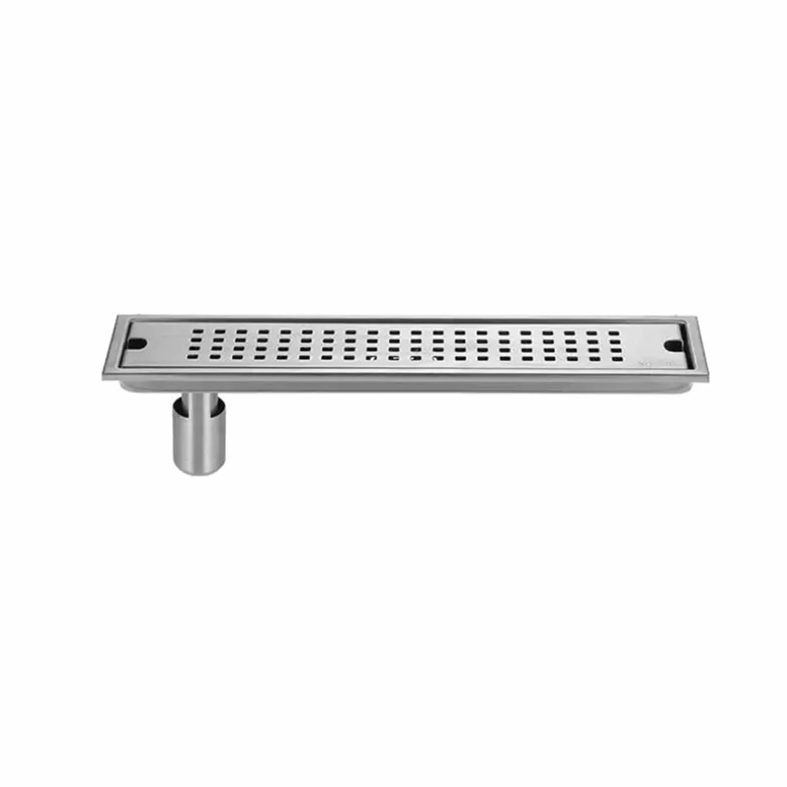 Sumidero Ducha Desagües de Suelo Acero Inoxidable, desagües Ducha, Filtro residuos baño, Drenaje, Tira Larga, Accesorios Cocina, 20-100cm para Cocina baño(Side,20x10cm)